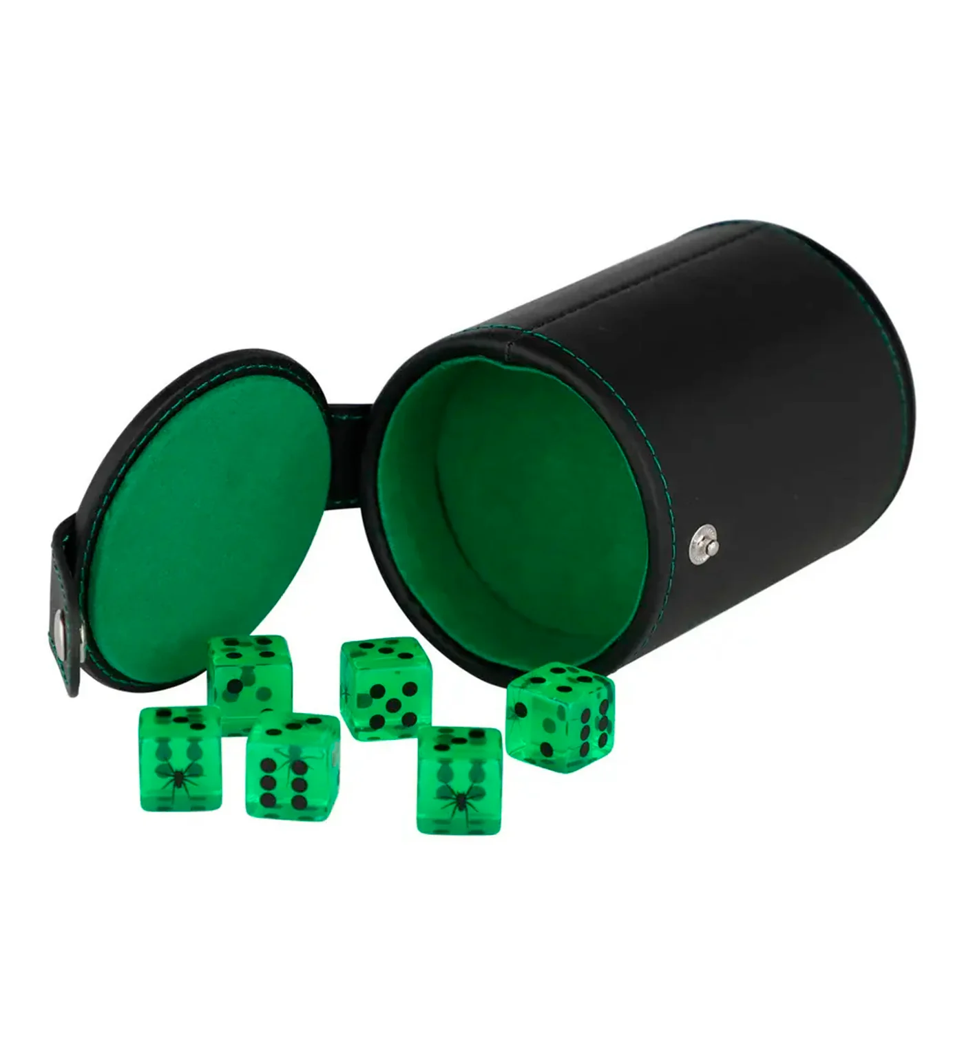 Dice Set Finest Streak, Black/Green - Image 3