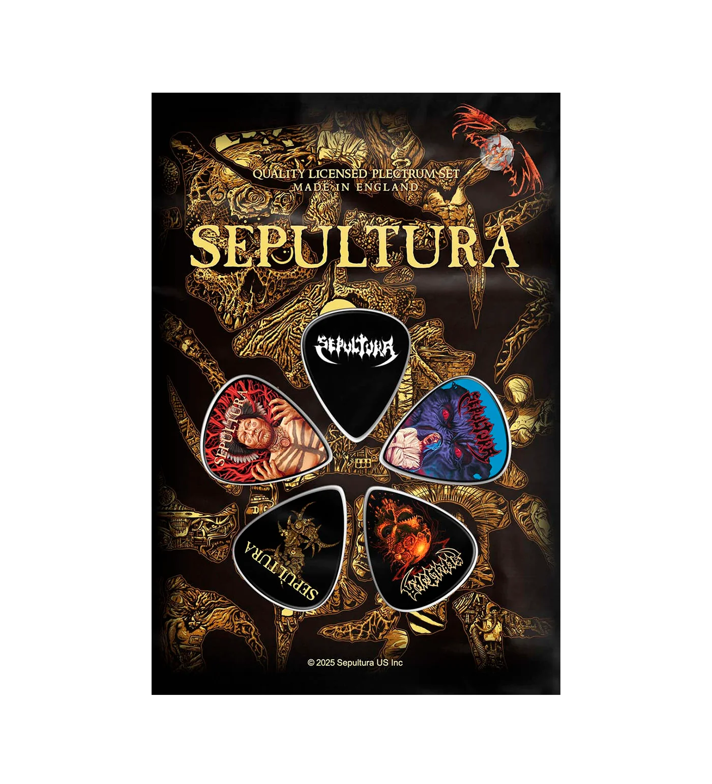 Discography Guitar Pick Set, Multi