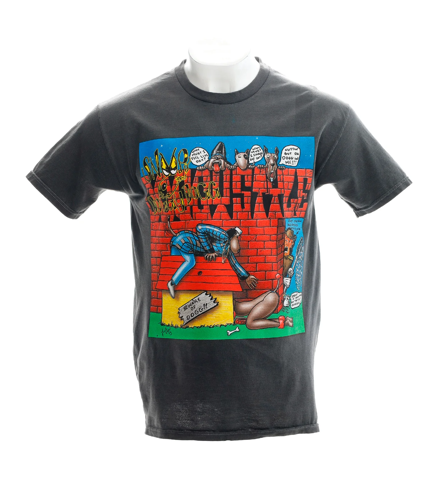 Doggy Style Washed Garment, Charcoal