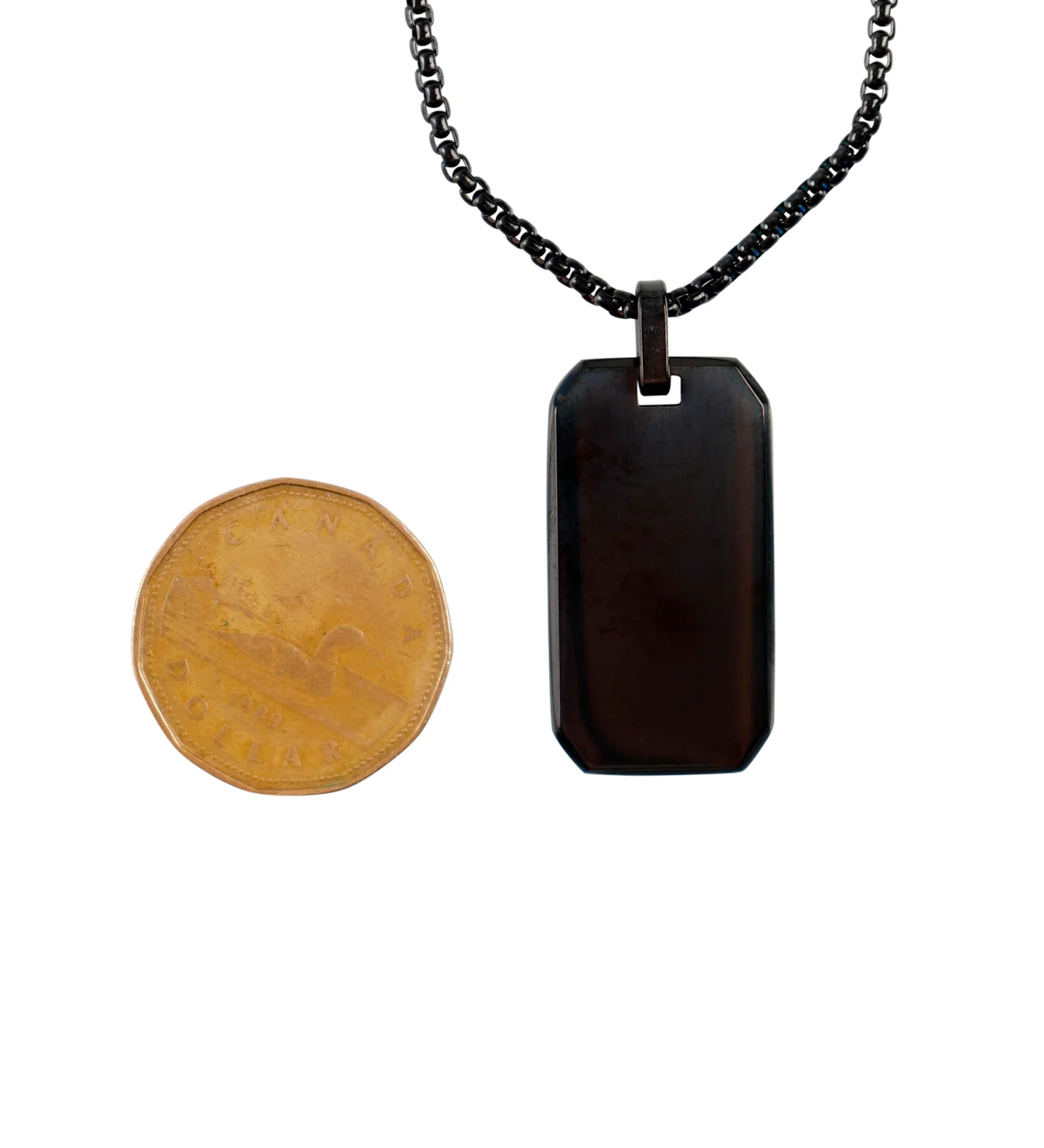 Dogtag, Stainless Steel, Black(2E) - Image 3