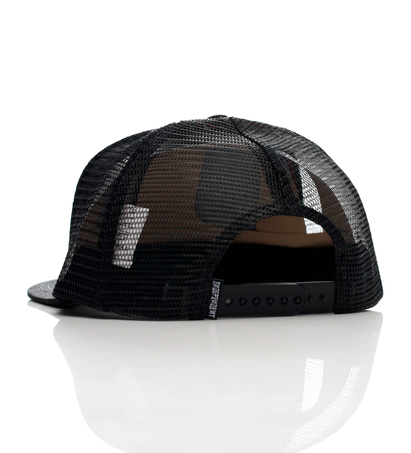 Dressen Skull Rose Snapback, Black - Image 2