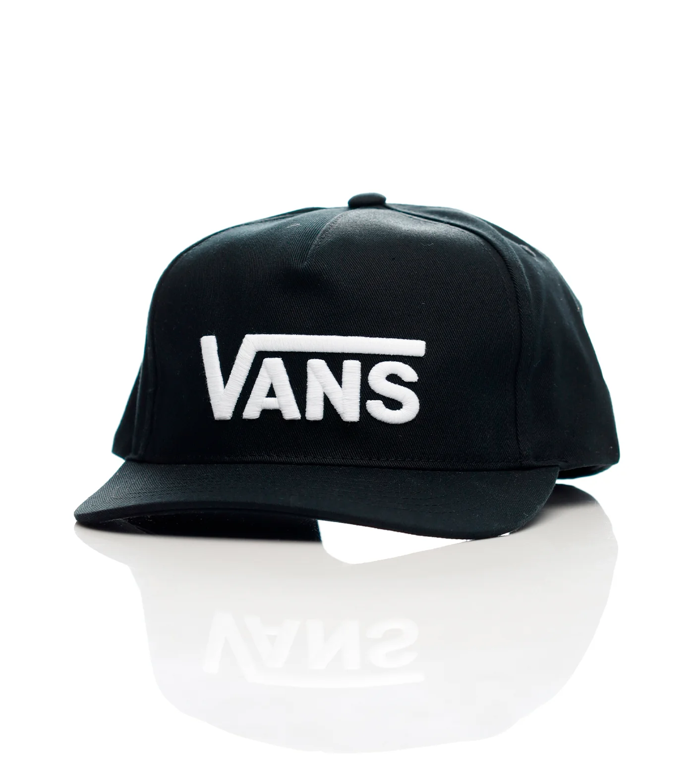 Drop V Snapback, Black/White
