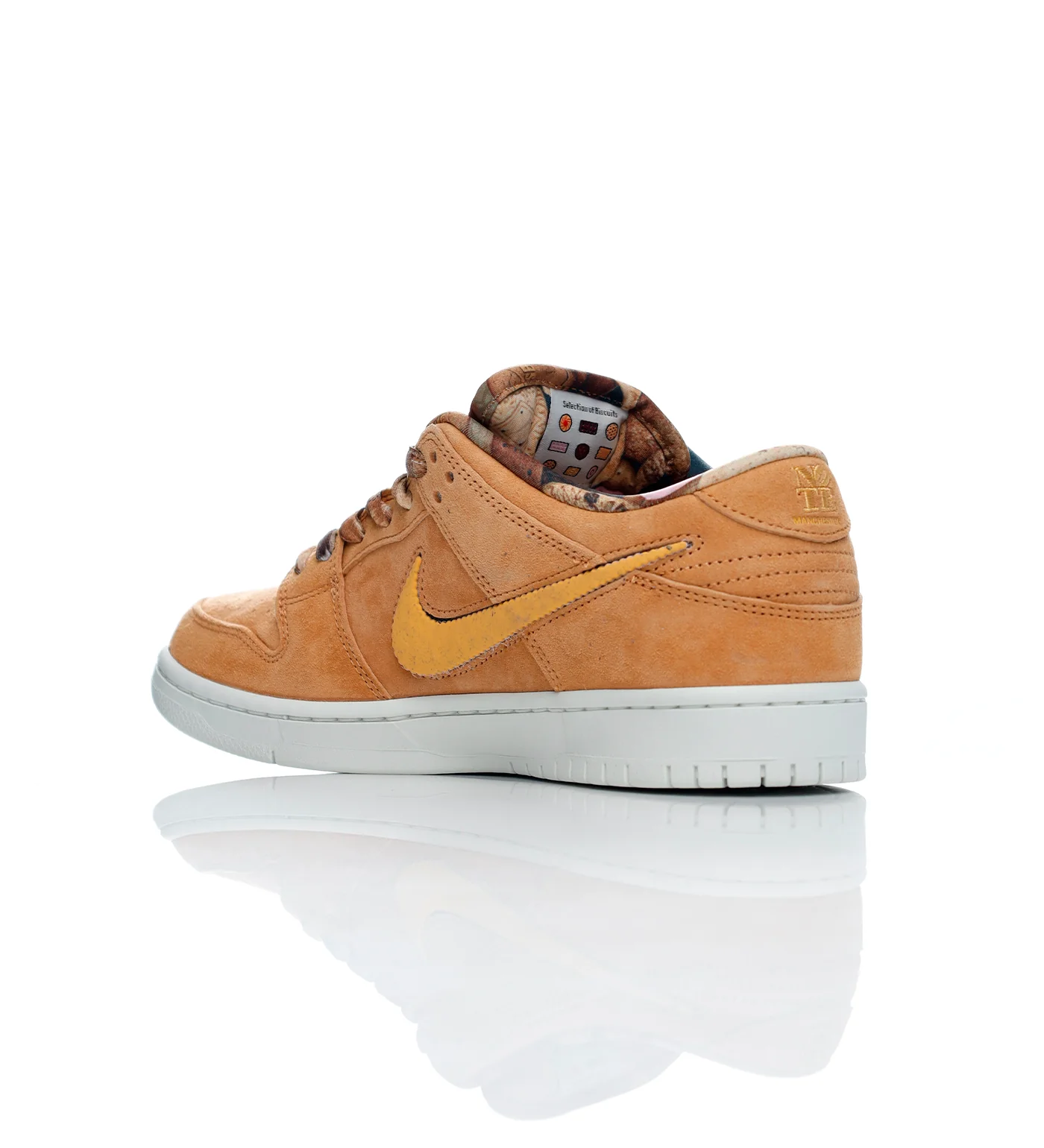 x Note Shop - Dunk Low Pro QS, Flax/Honeycomb/Summit White - Image 3