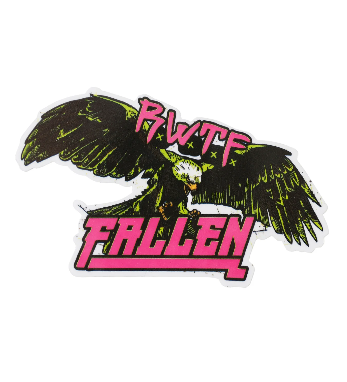 Eagle, Green/Pink/Black