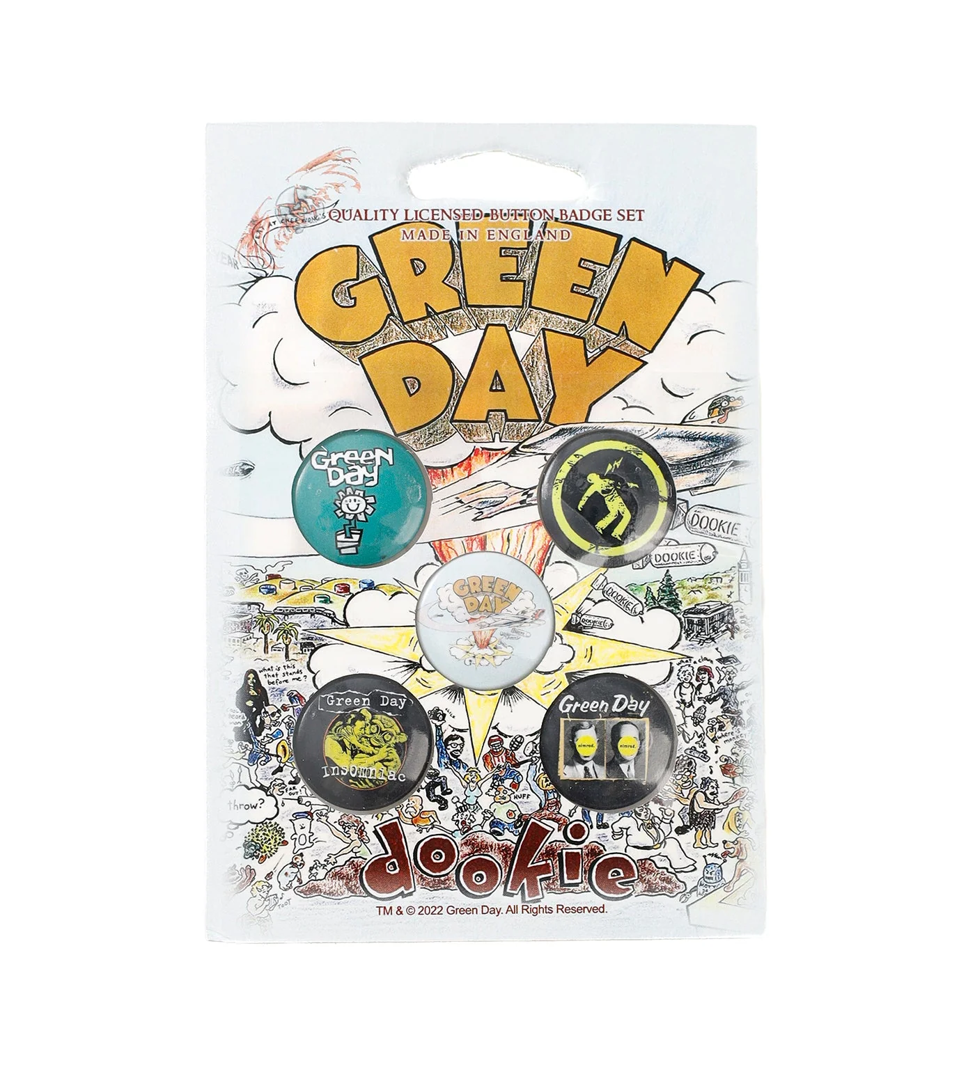 Early Albums Pins Pack