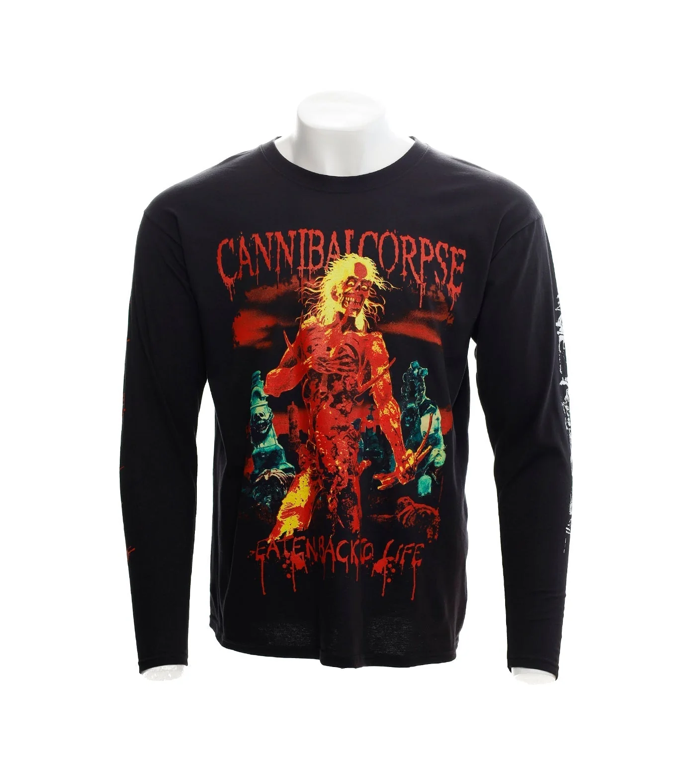 Eaten Back to Life L/S, Black