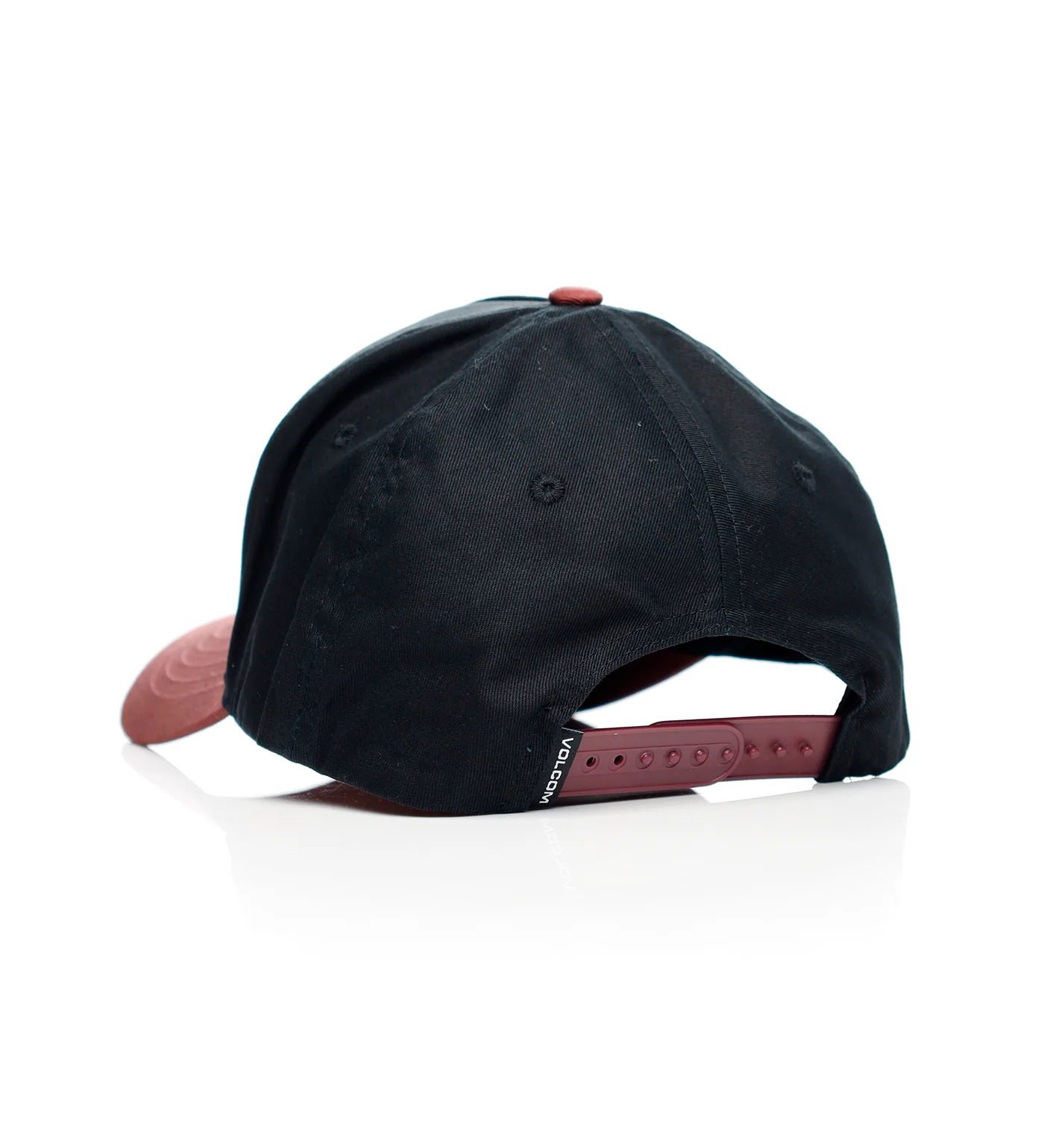 Embossed Stone, Black/Merlot - Image 2