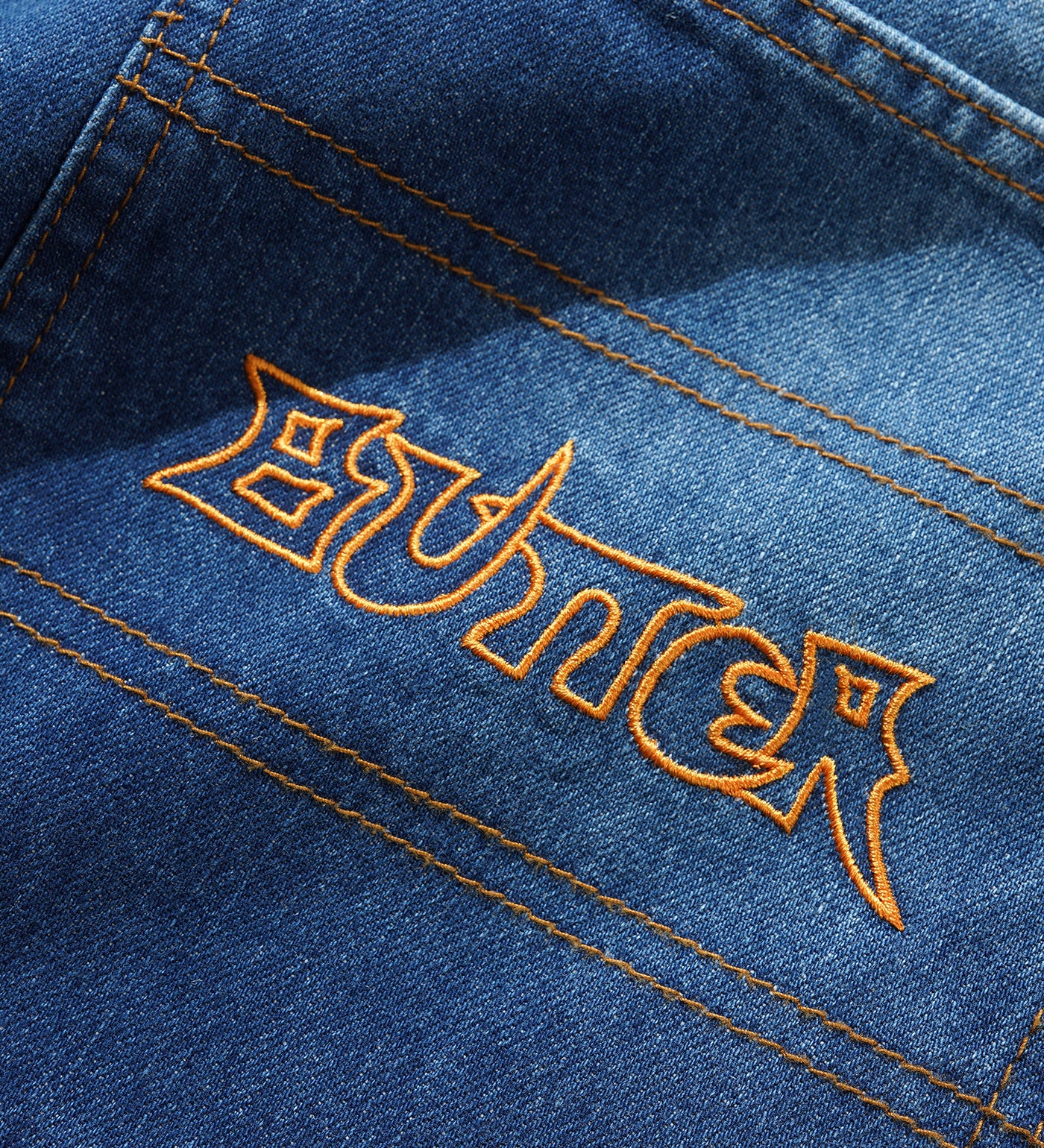 Encounter - BAGGY, Washed Slub Blue - Image 3