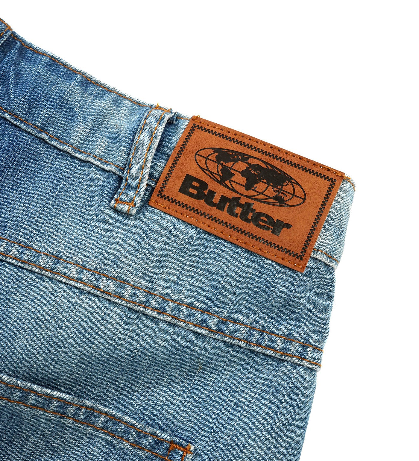Encounter - BAGGY, Washed Slub Blue - Image 4