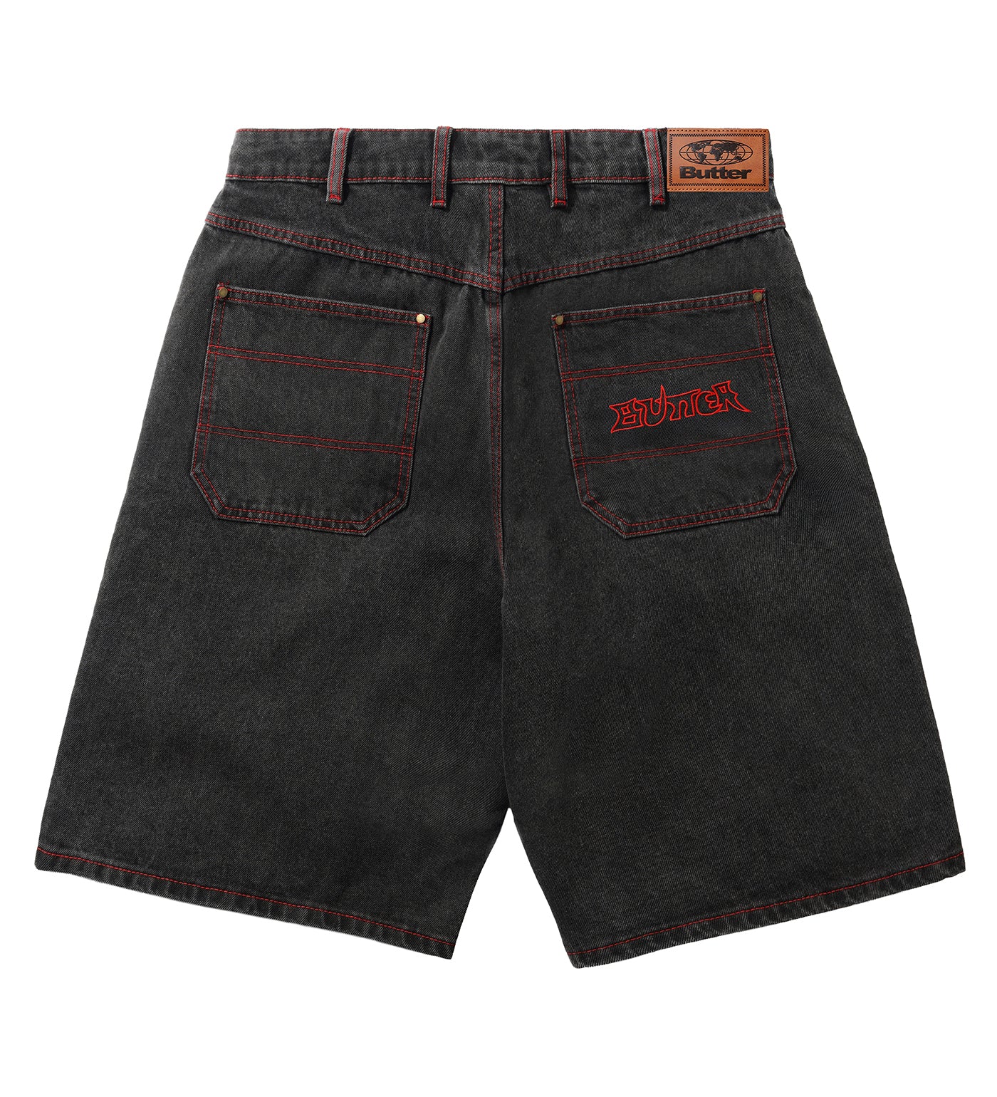 Encounter Denim Shorts, Tinted Washed Black - Image 2
