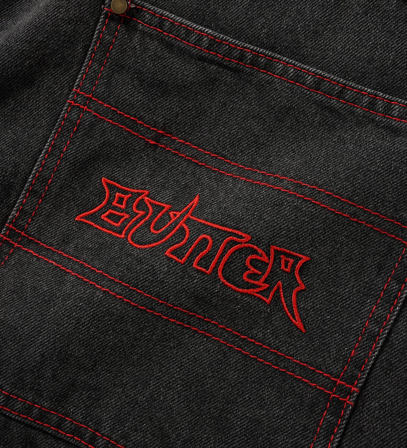 Encounter Denim Shorts, Tinted Washed Black - Image 3