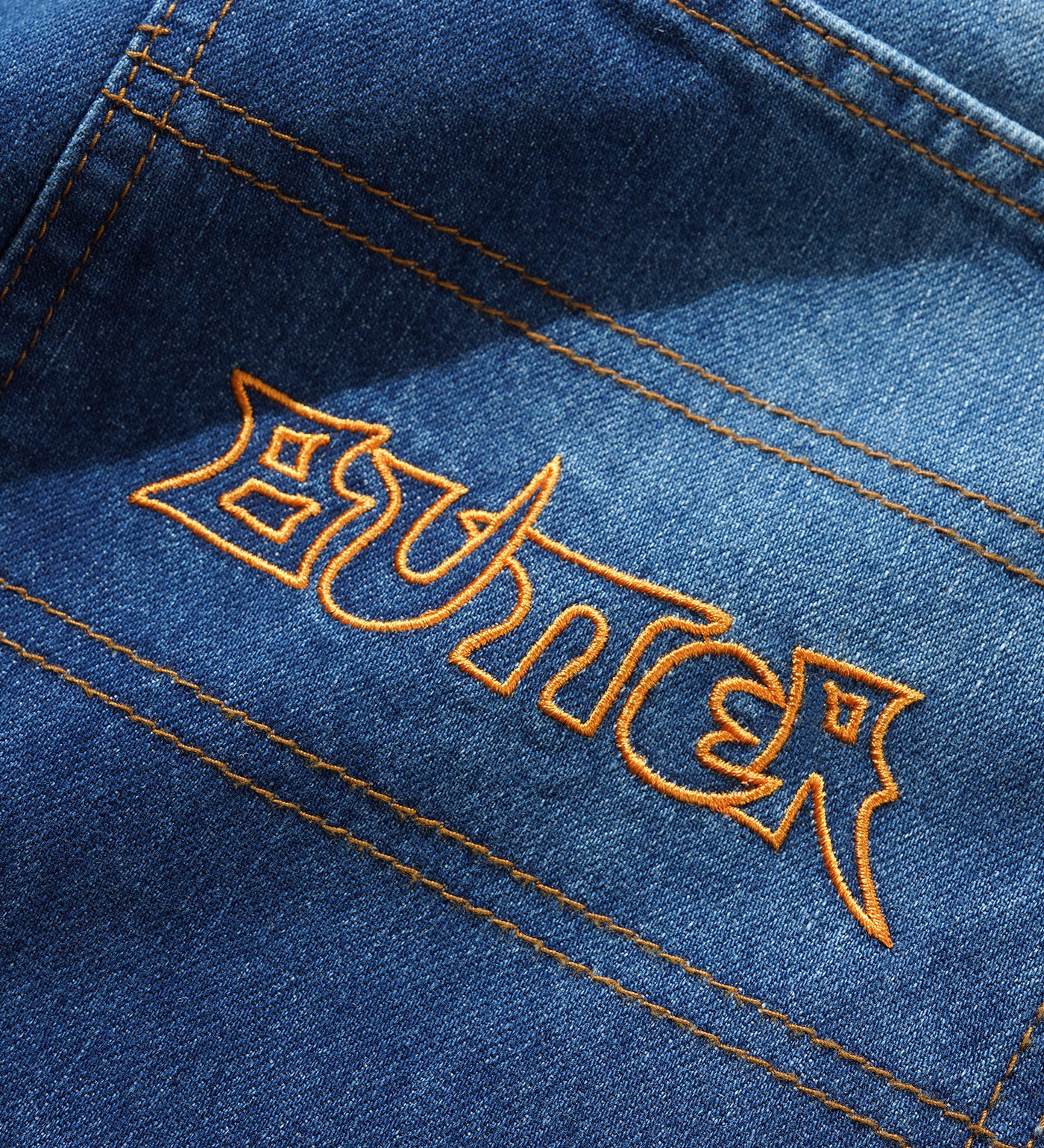 Encounter Denim Shorts, Washed Slub Blue - Image 3