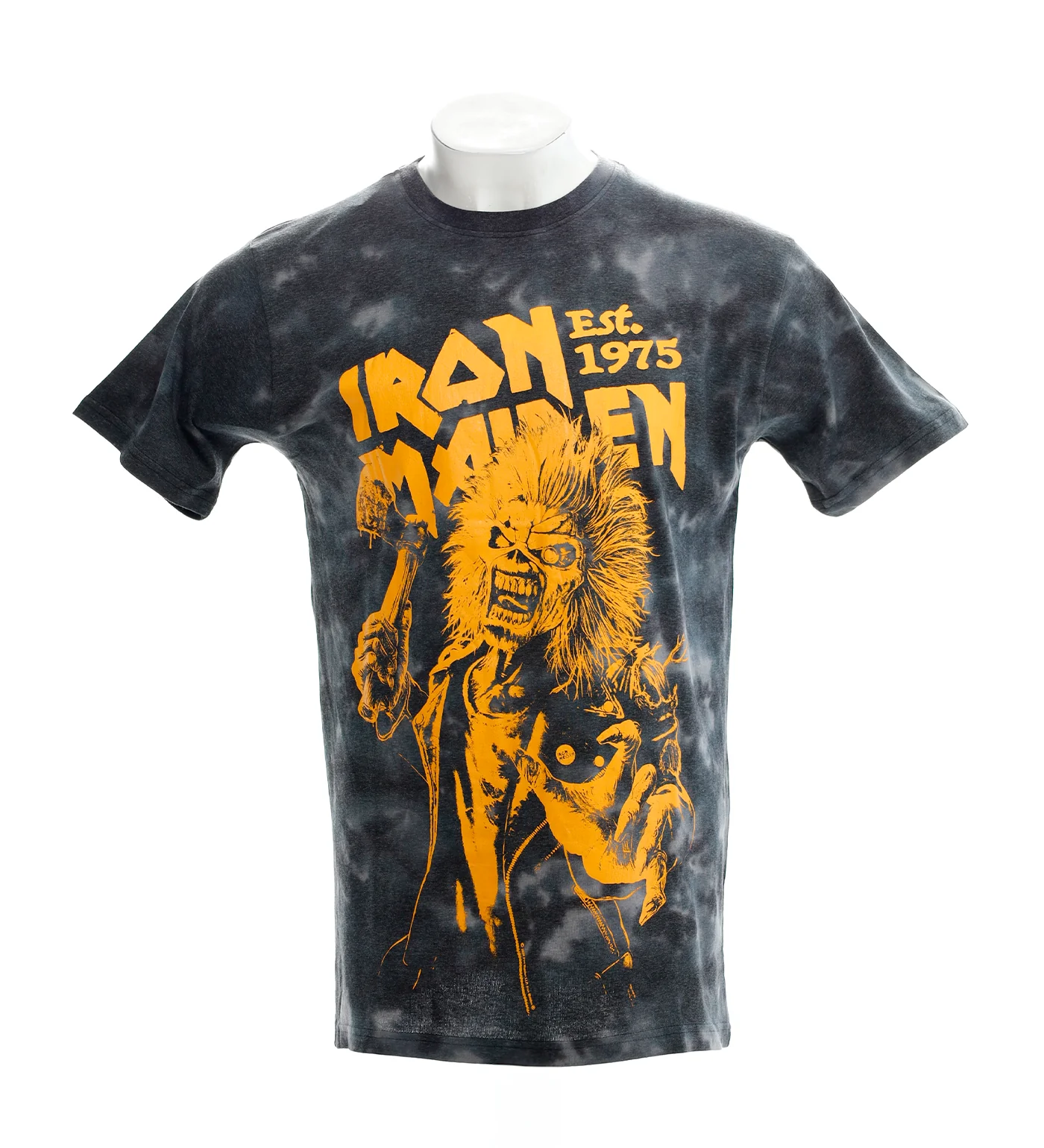 Est. 1975 Eddie Axe Graphic, Black Dip Dye
