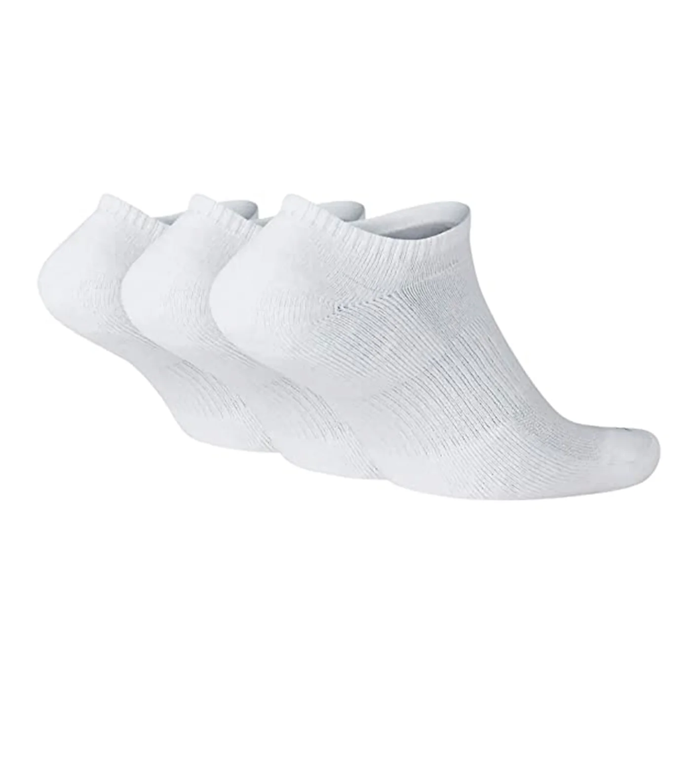 Everyday Plus No Show 3 Pack, White - Image 2