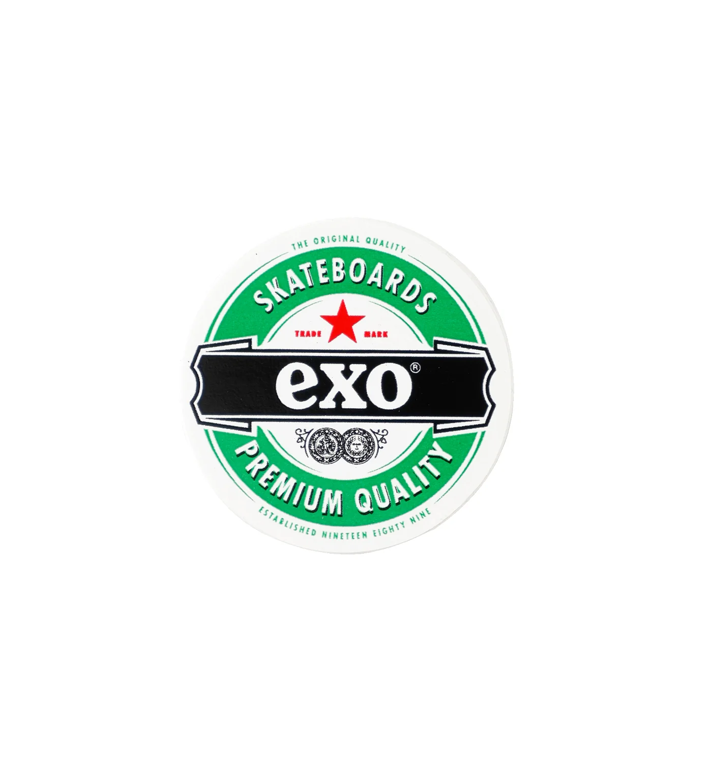 Beer Mini (G), Green/Black/White