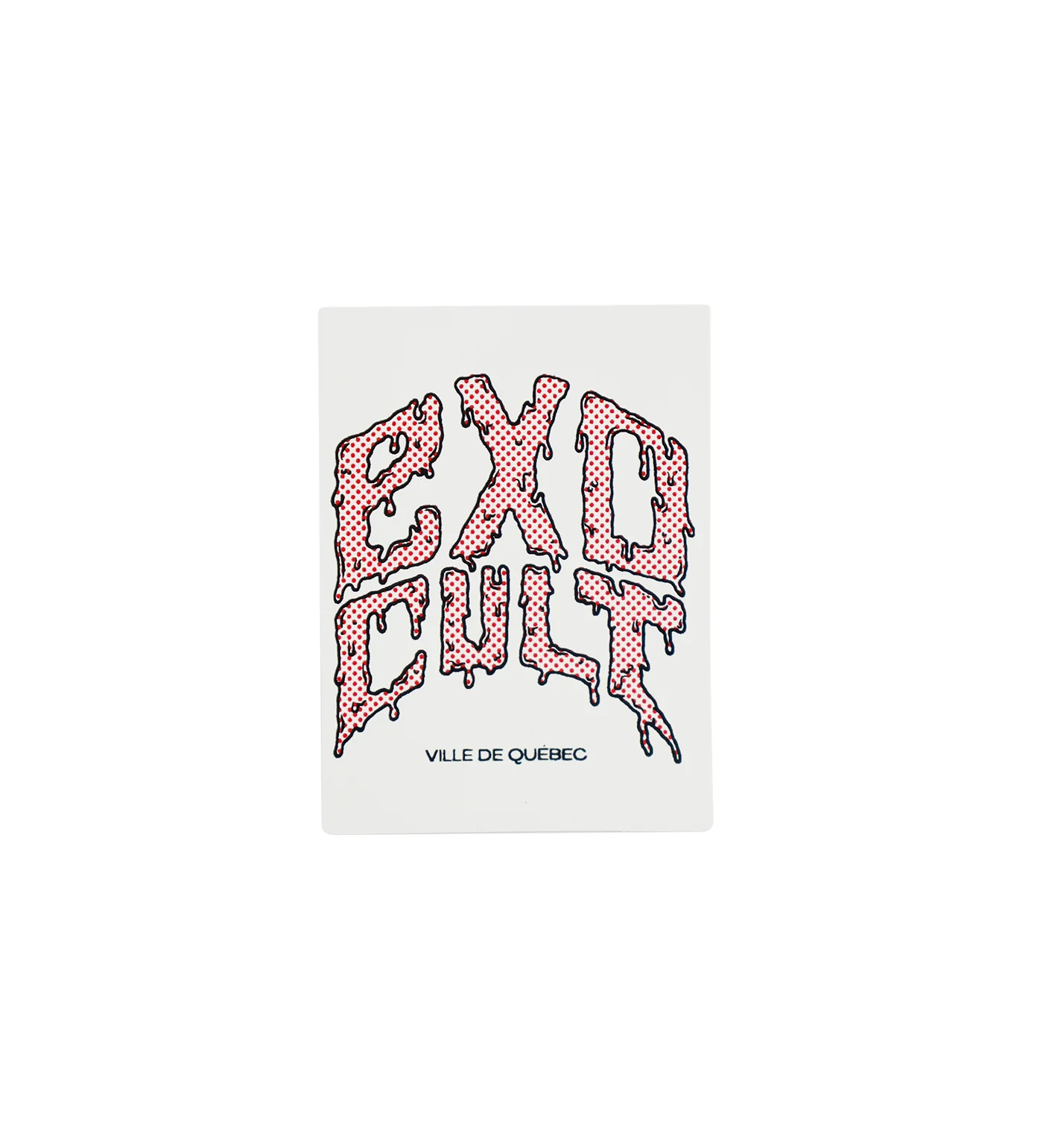 Exo Cult Small, White/Polka Dot Red (C)