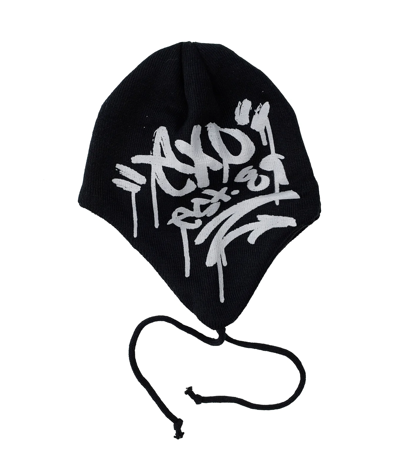 Earflap Street Tag, Black
