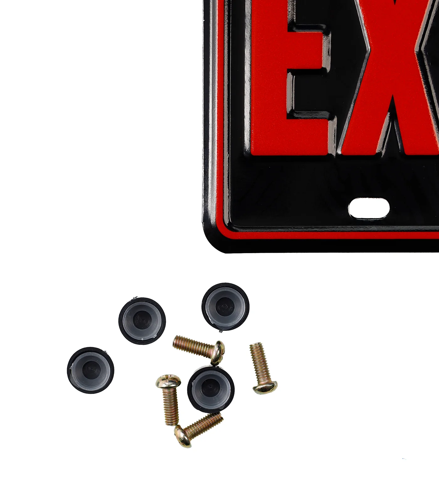 License Plate, Black - Image 2