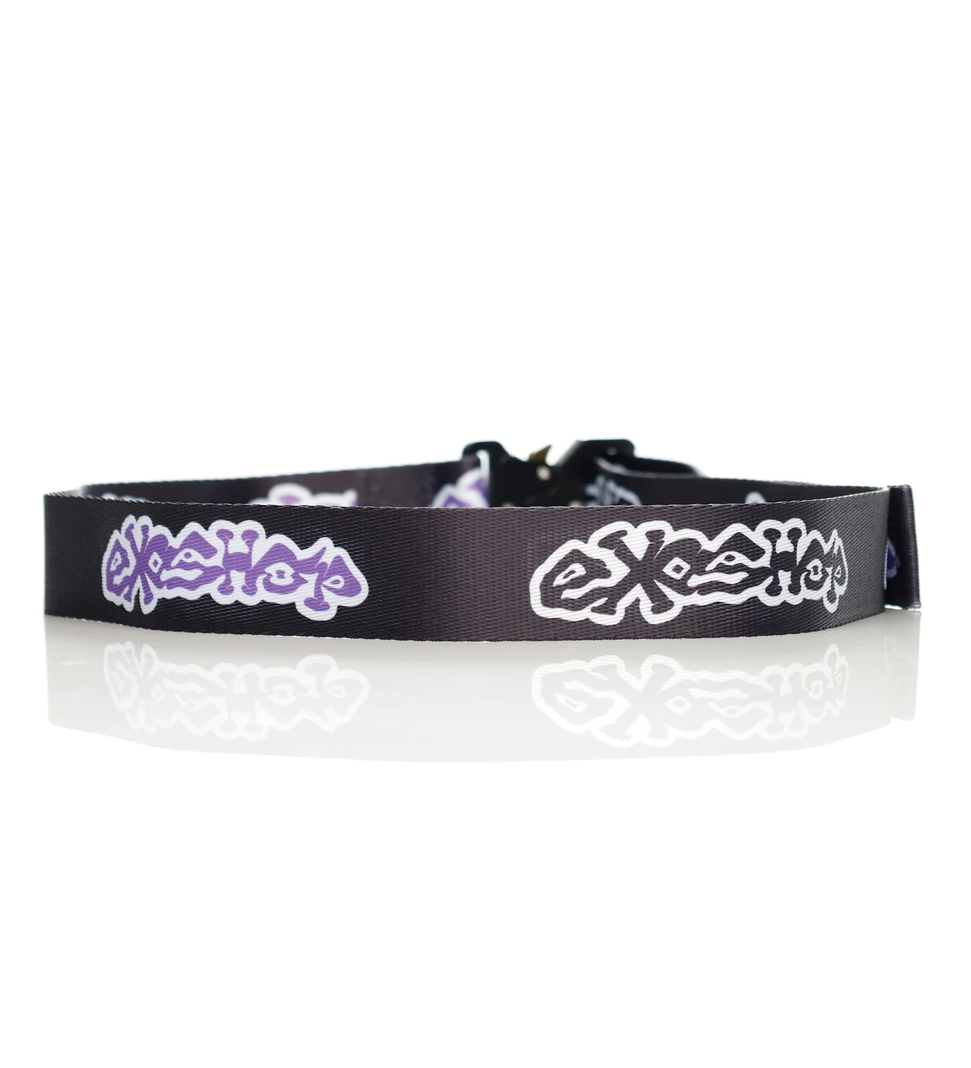 Exopia Tactical Belt, Black/White/Purple - Image 2