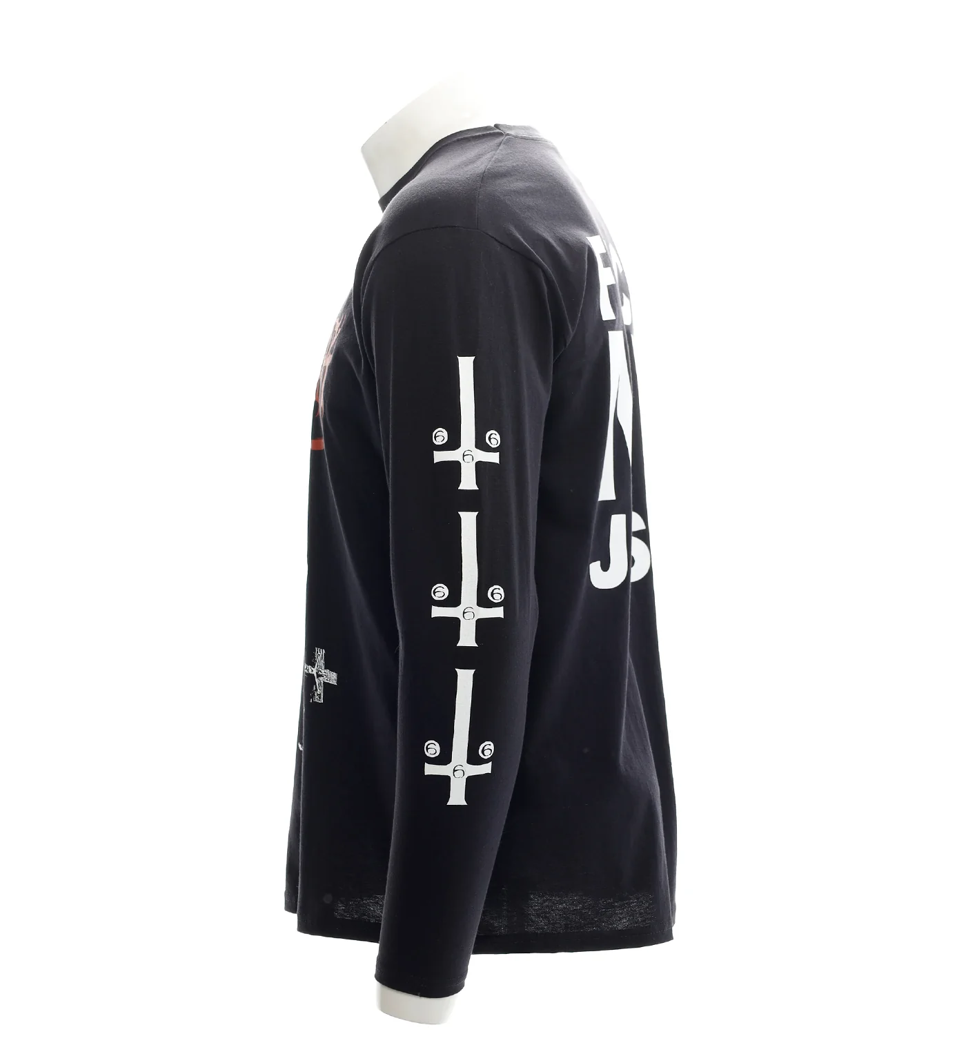 F**k Me Jesus L/S, Black - Image 4