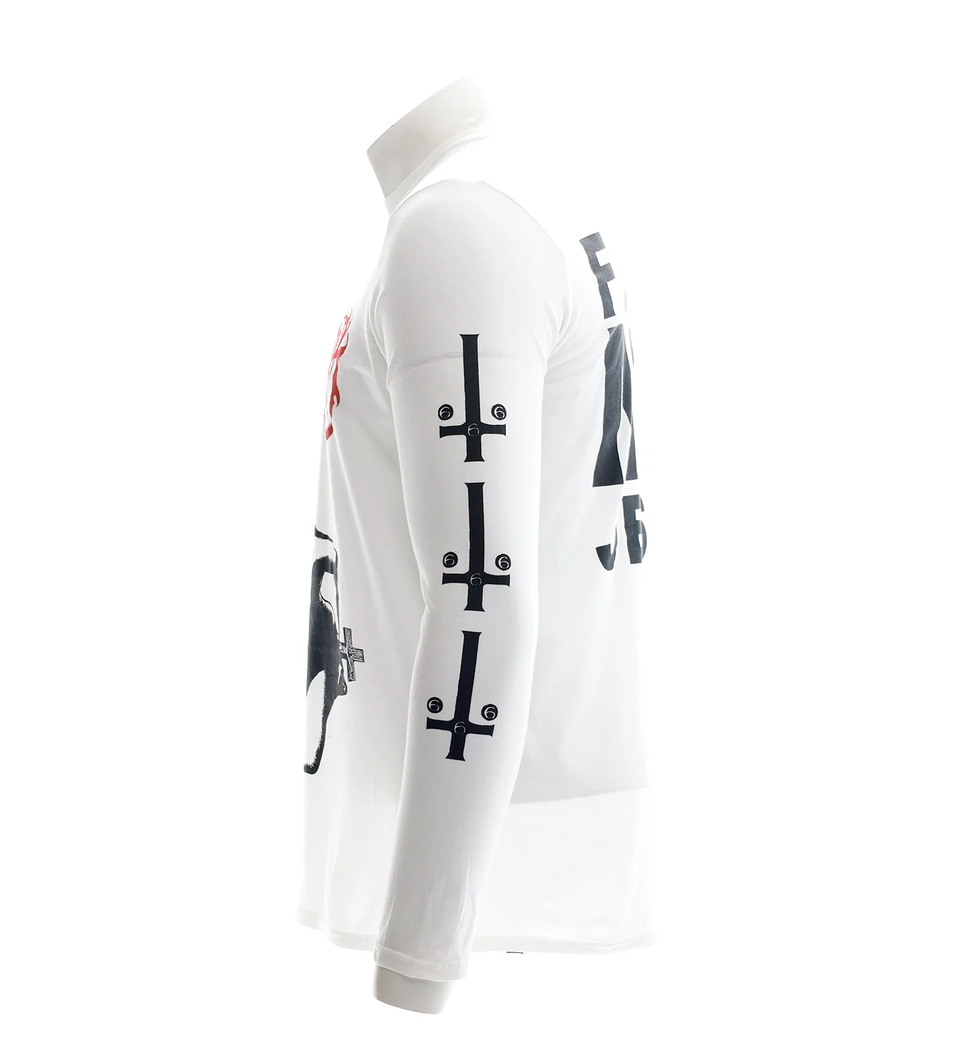 F**k Me Jesus L/S, White - Image 3