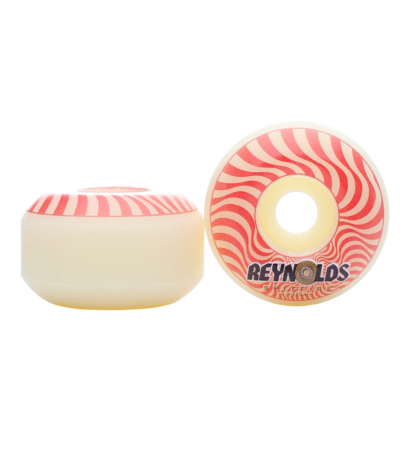 F4 Classic Andrew Reynolds Soft Sliders 93A, White/Red - Image 2