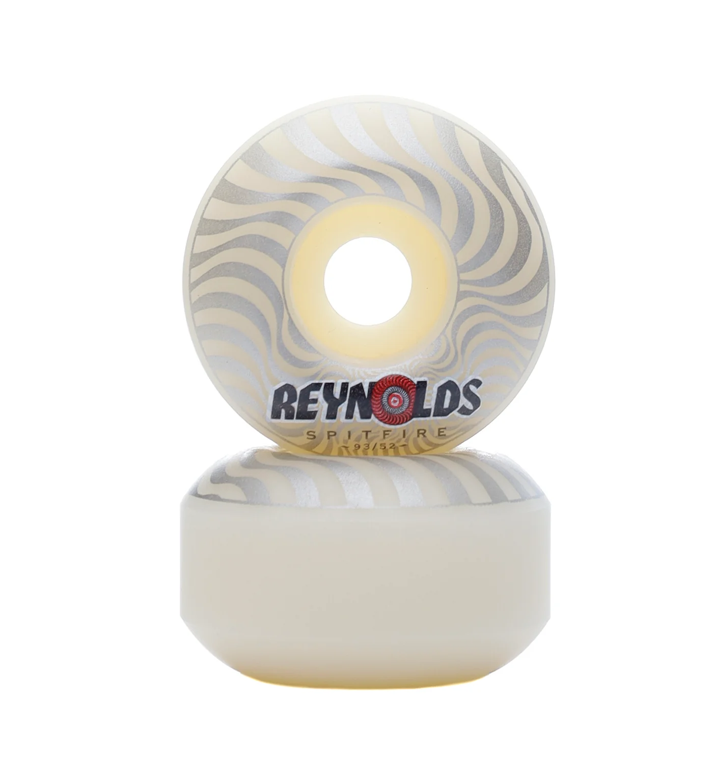 F4 Classic Andrew Reynolds Soft Sliders 93A, White/Silver