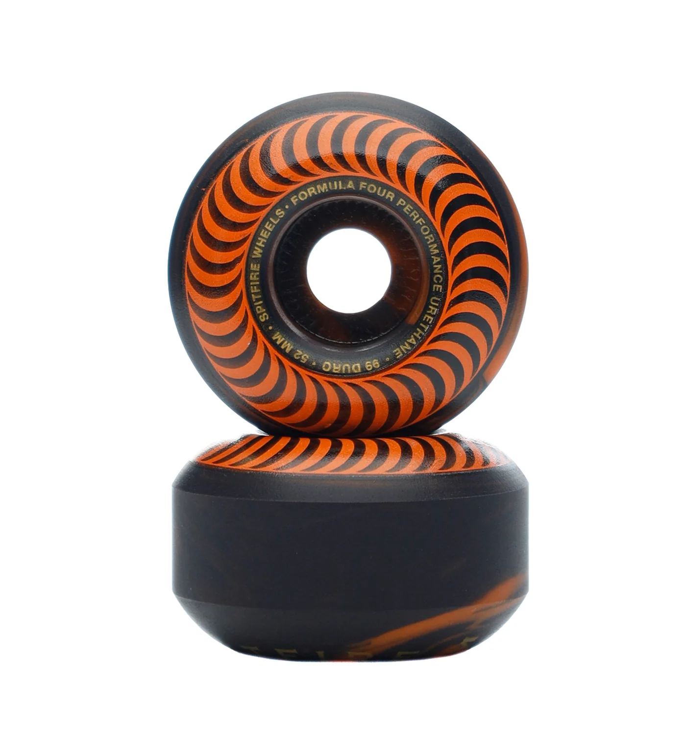 F4 Classic Swirl, Black/Orange