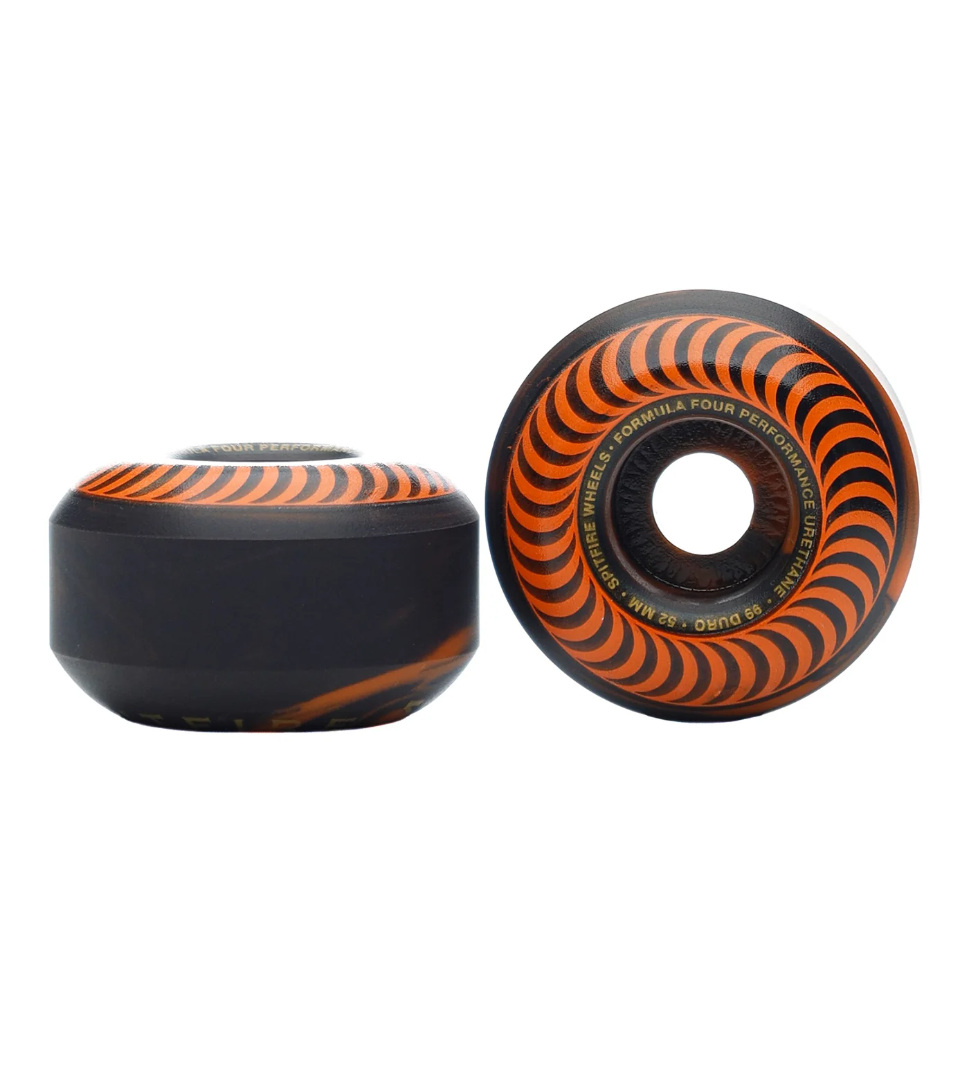 F4 Classic Swirl, Black/Orange - Image 2