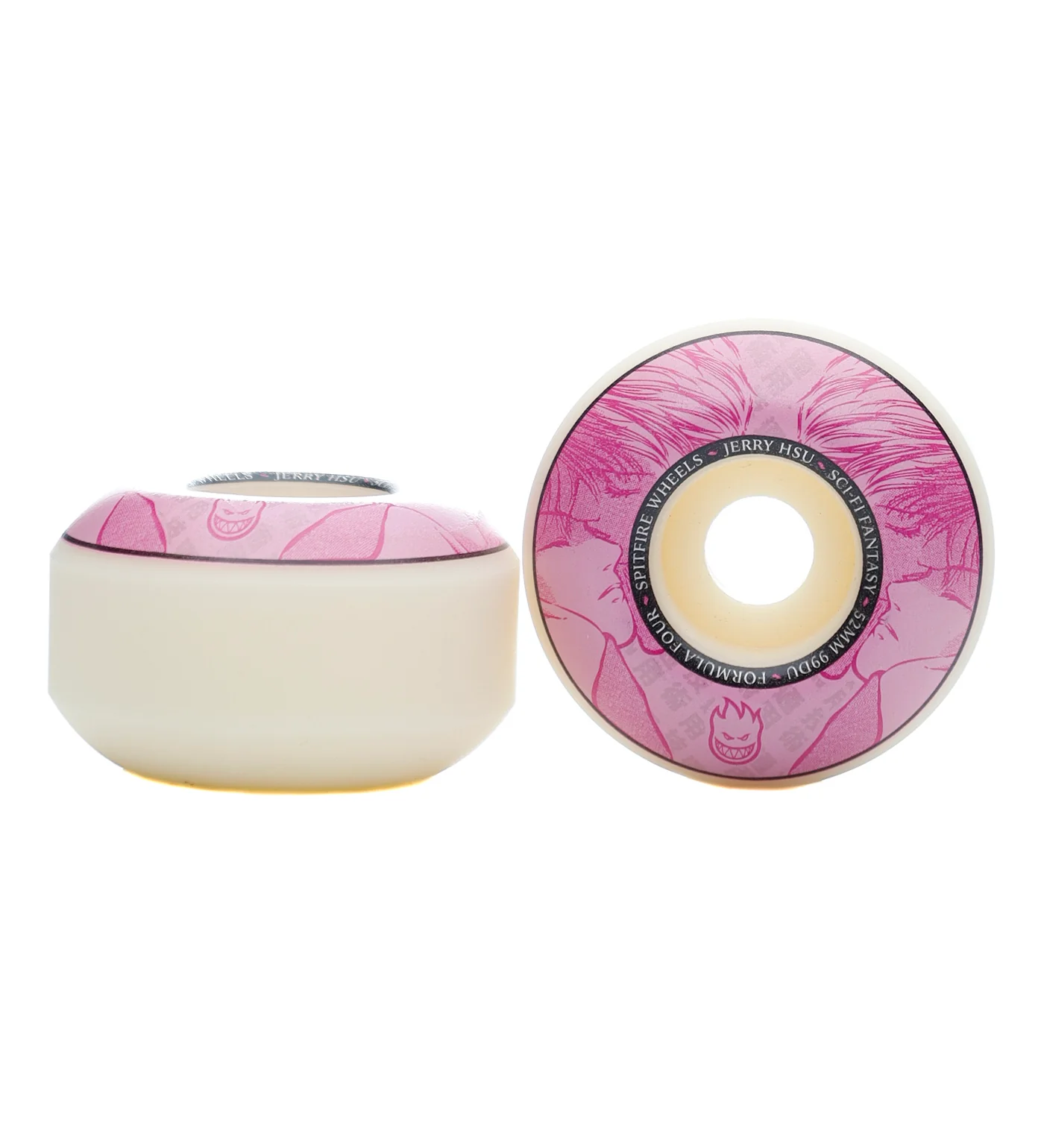 F4 Jerry Hsu Classic 99A, White/Pink - Image 2