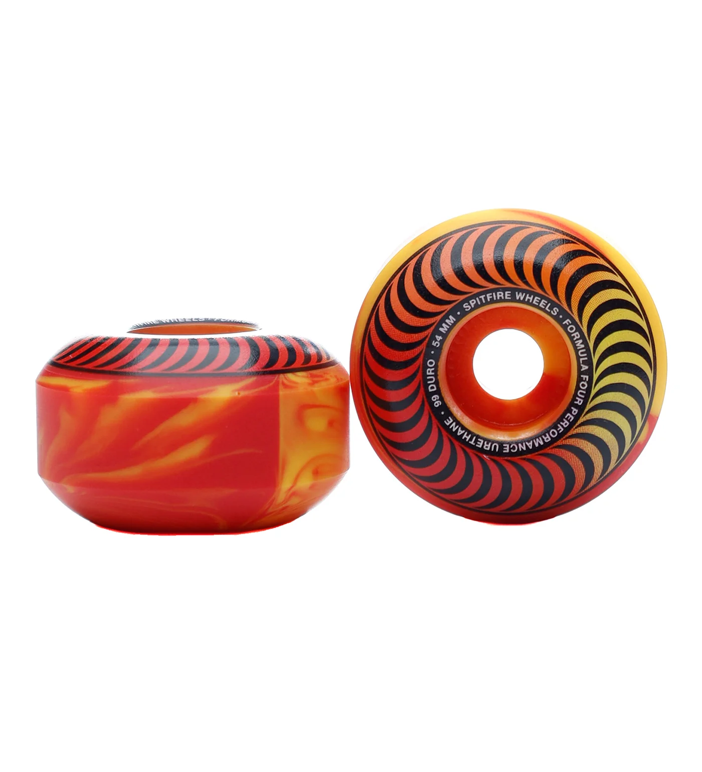 F4 Multi Swirl Classic 99A, Red/Orange - Image 2