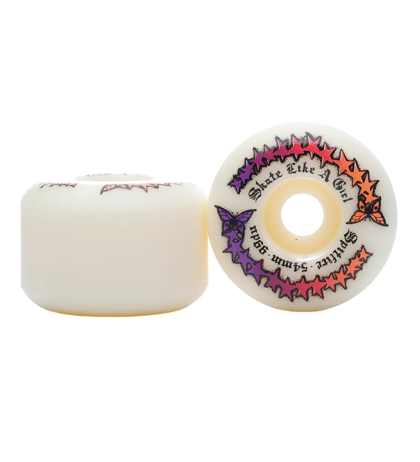F4 Skate Like A Girl Radial Full 99a, Natural - Image 2