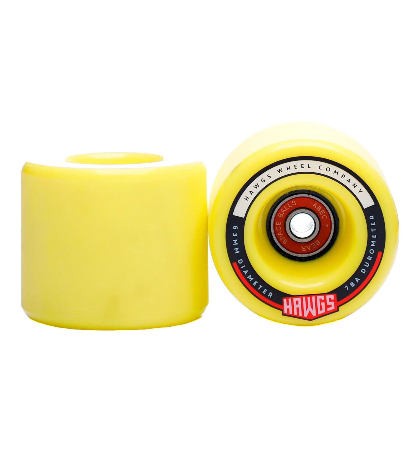 Fatty Hawgs W/ Bearings Bundle- 78A, Flat Banana - Image 2
