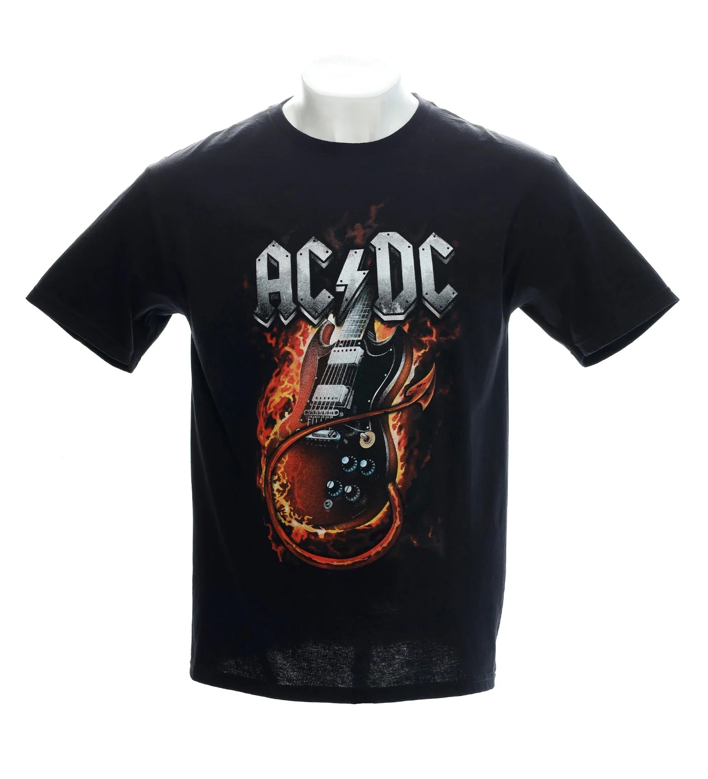 Fire Flame Guitar, Black