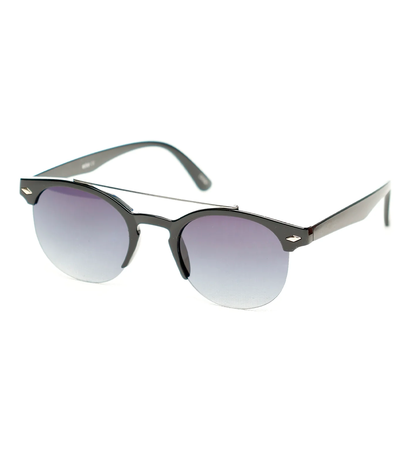 Metal Clubmaster, Black/Silver