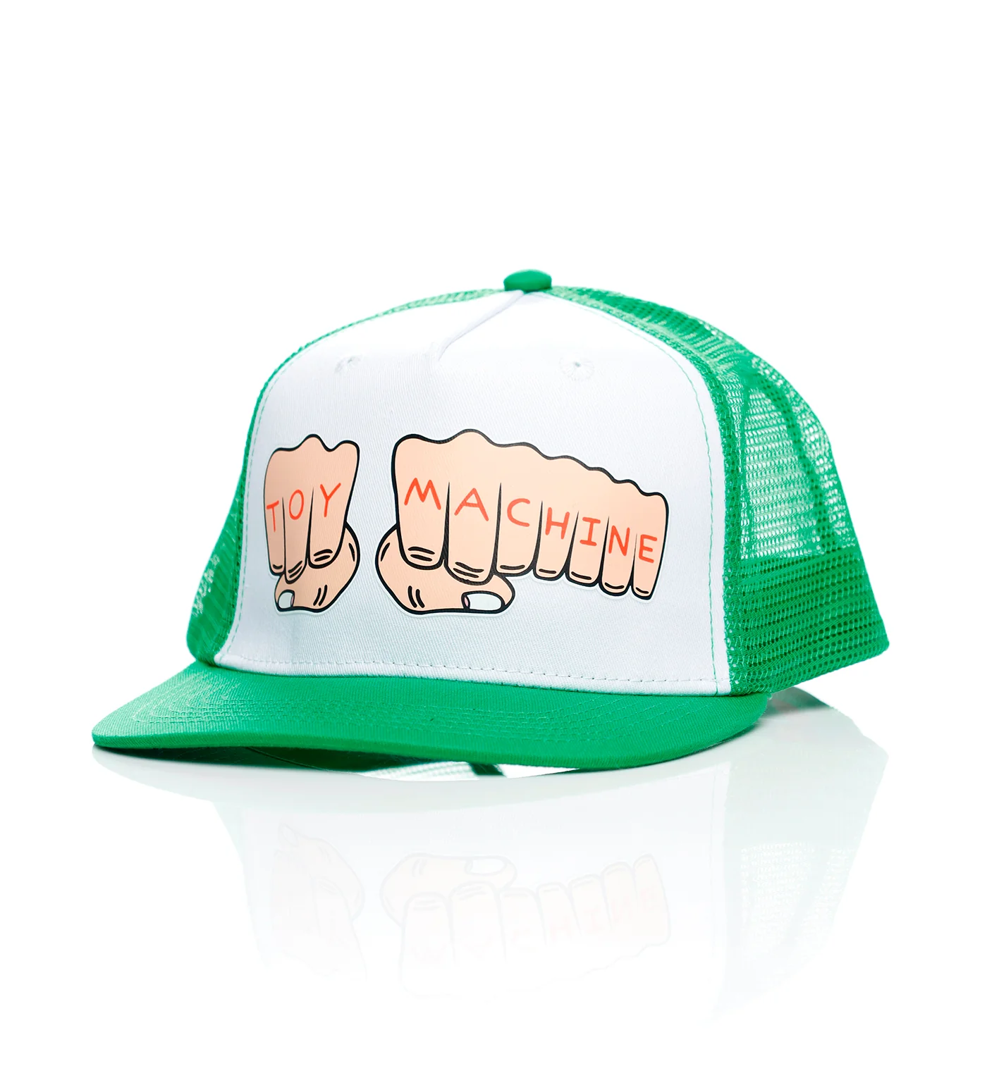 Fist Trucker, Green/White