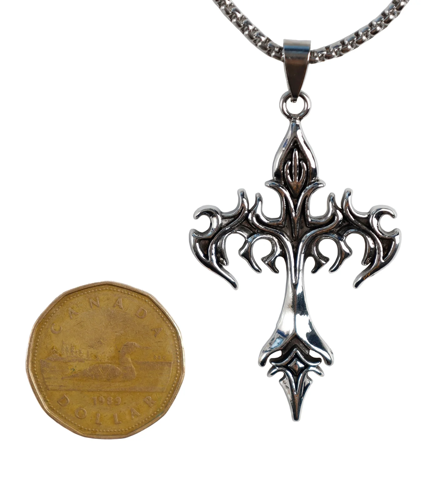 Flame Cross, Silver (2A) - Image 2