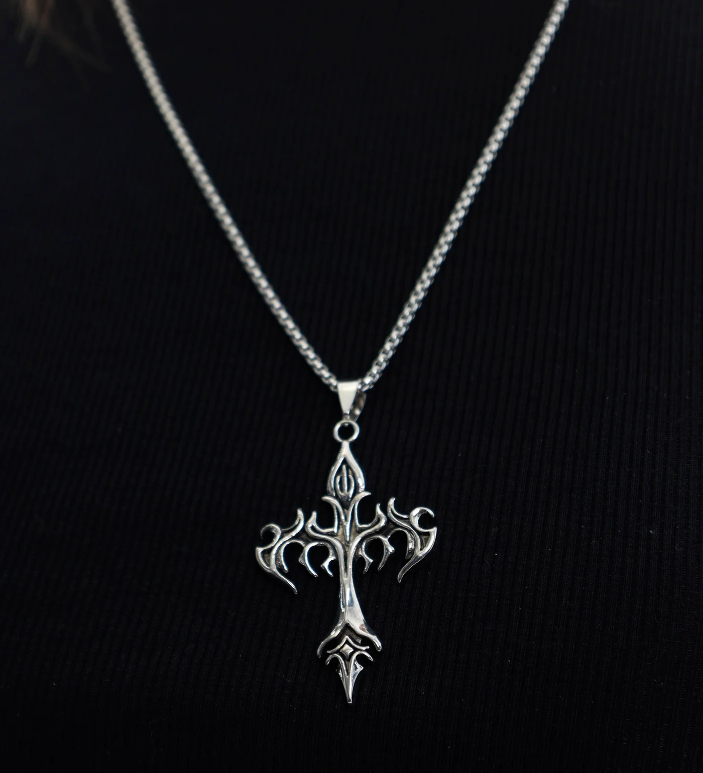 Flame Cross, Silver (2A) - Image 5
