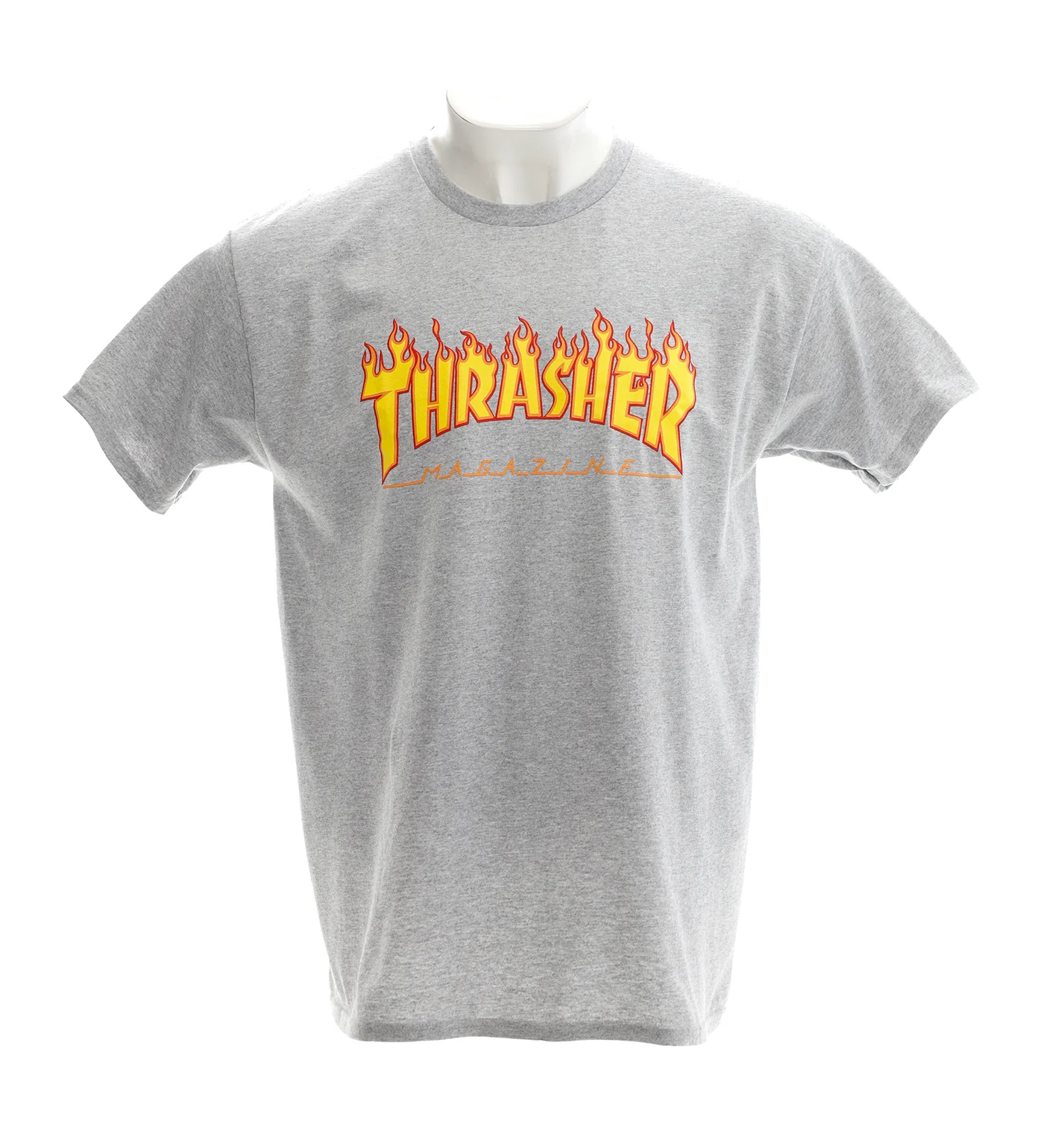 Flame Logo, Heather Grey