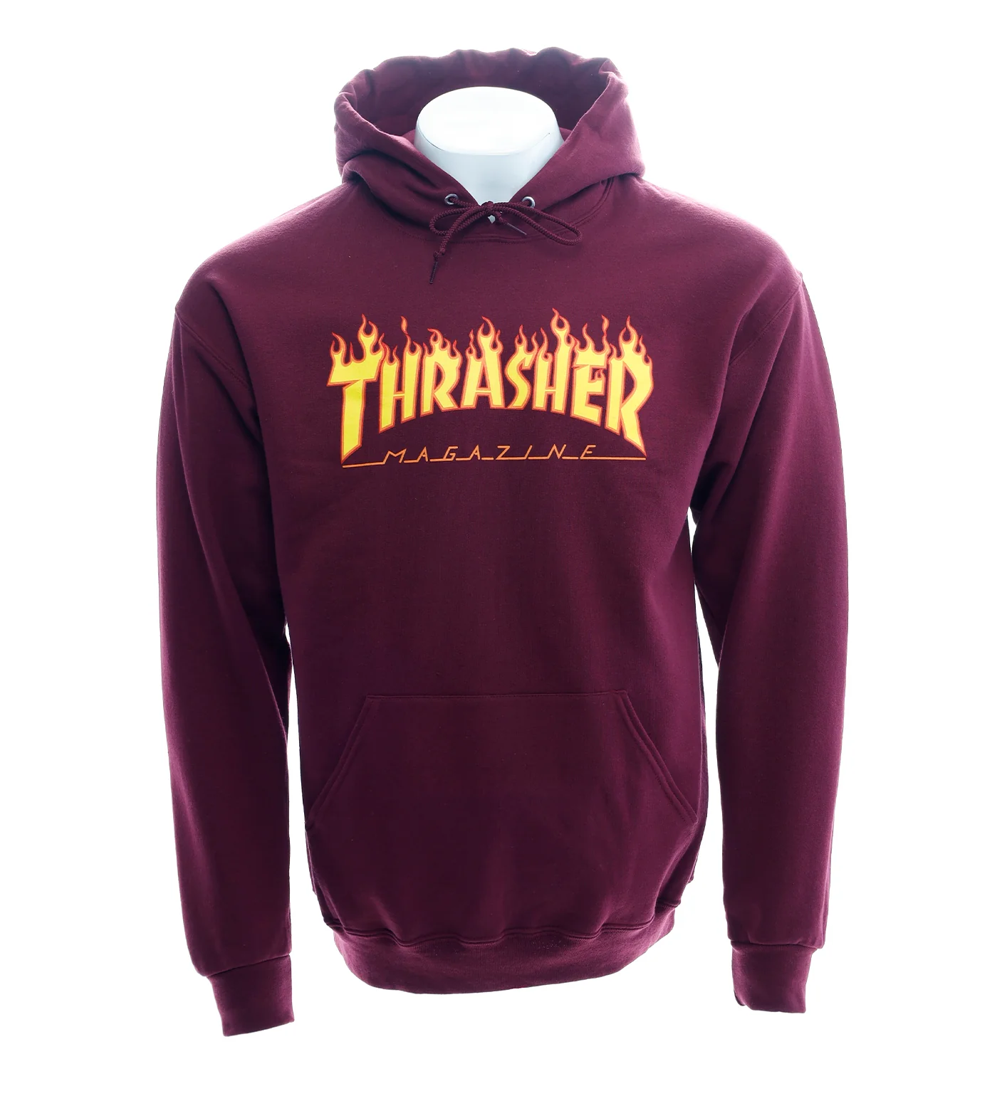 Flame Logo, Maroon