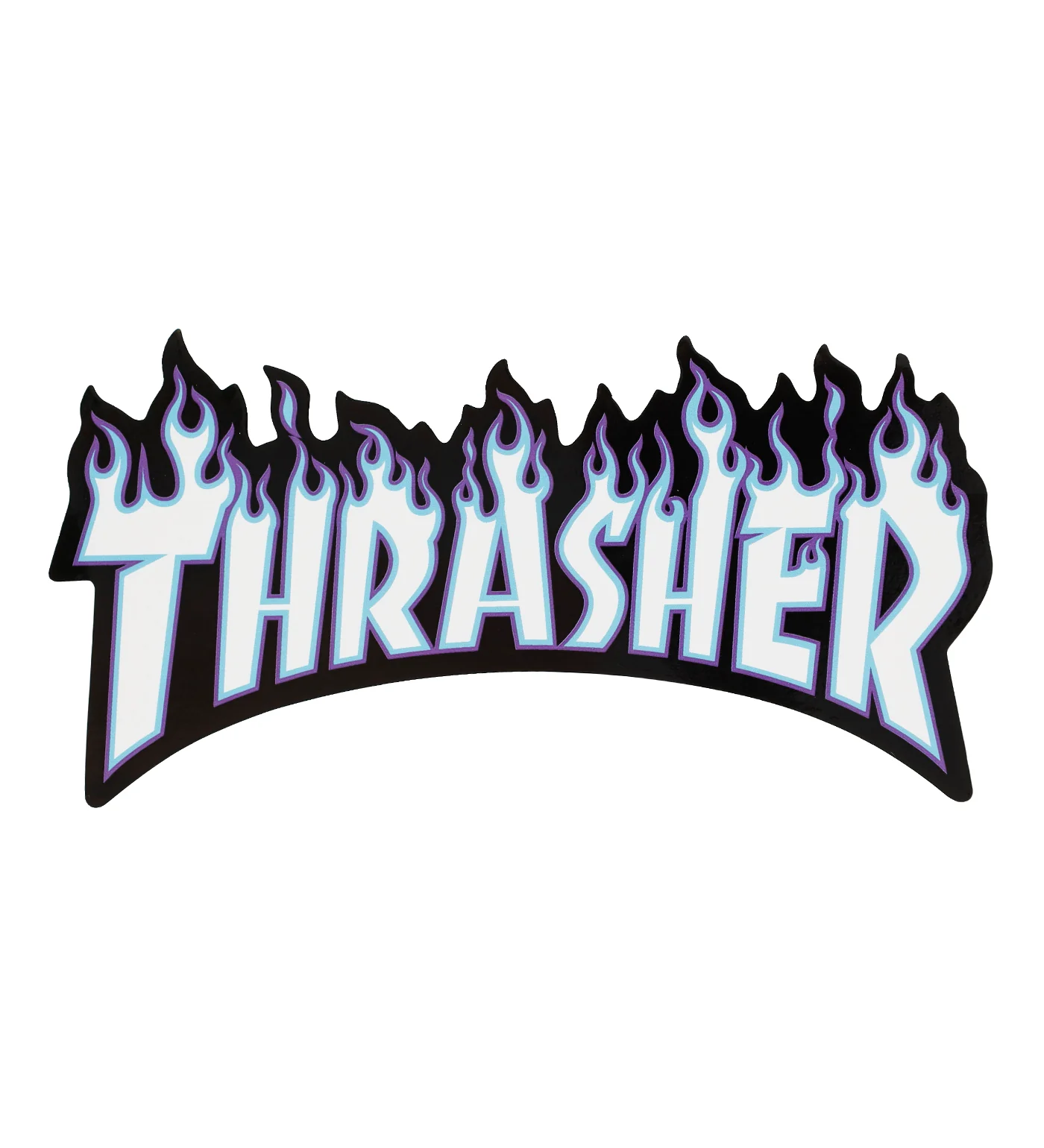 Flame Logo Medium, Blue