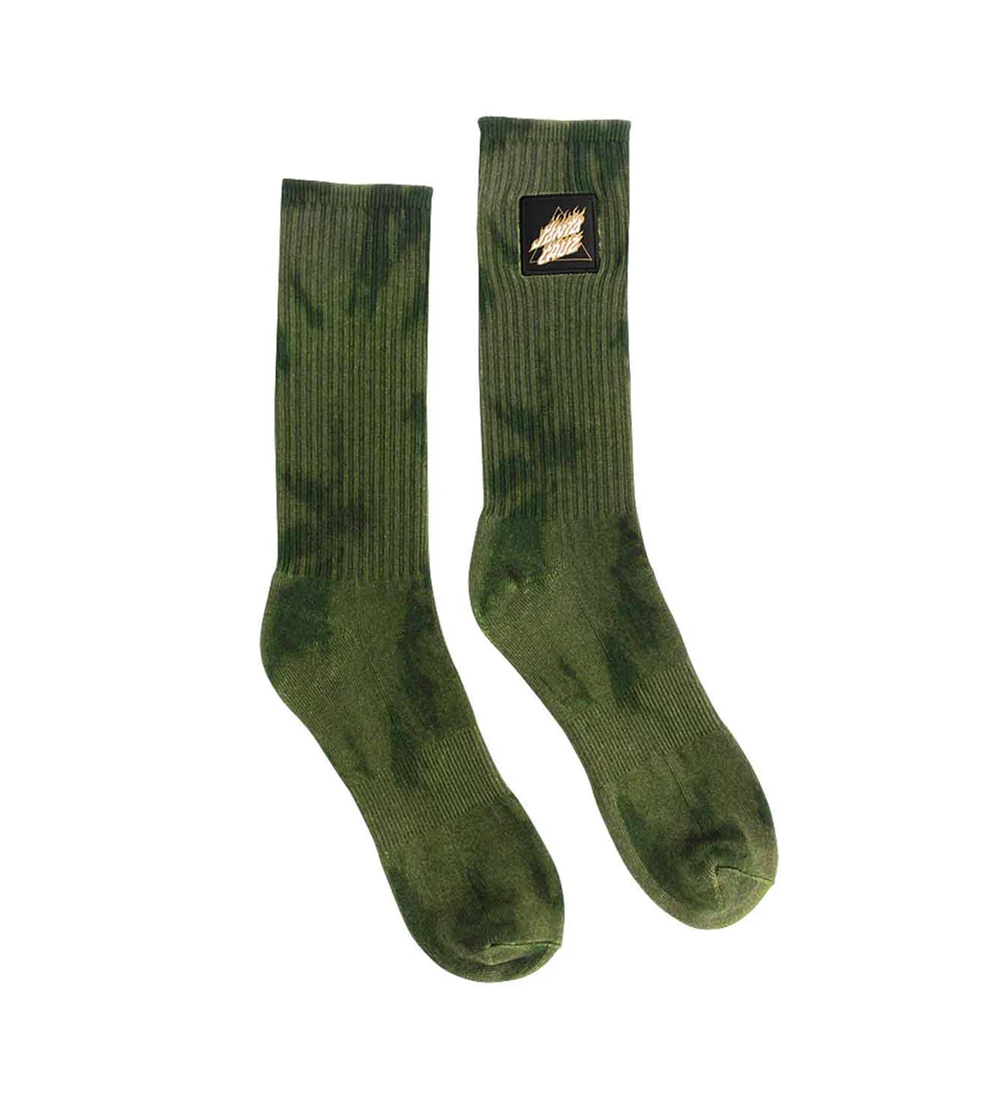 Flamed Not a Dot Crew, Olive Wash