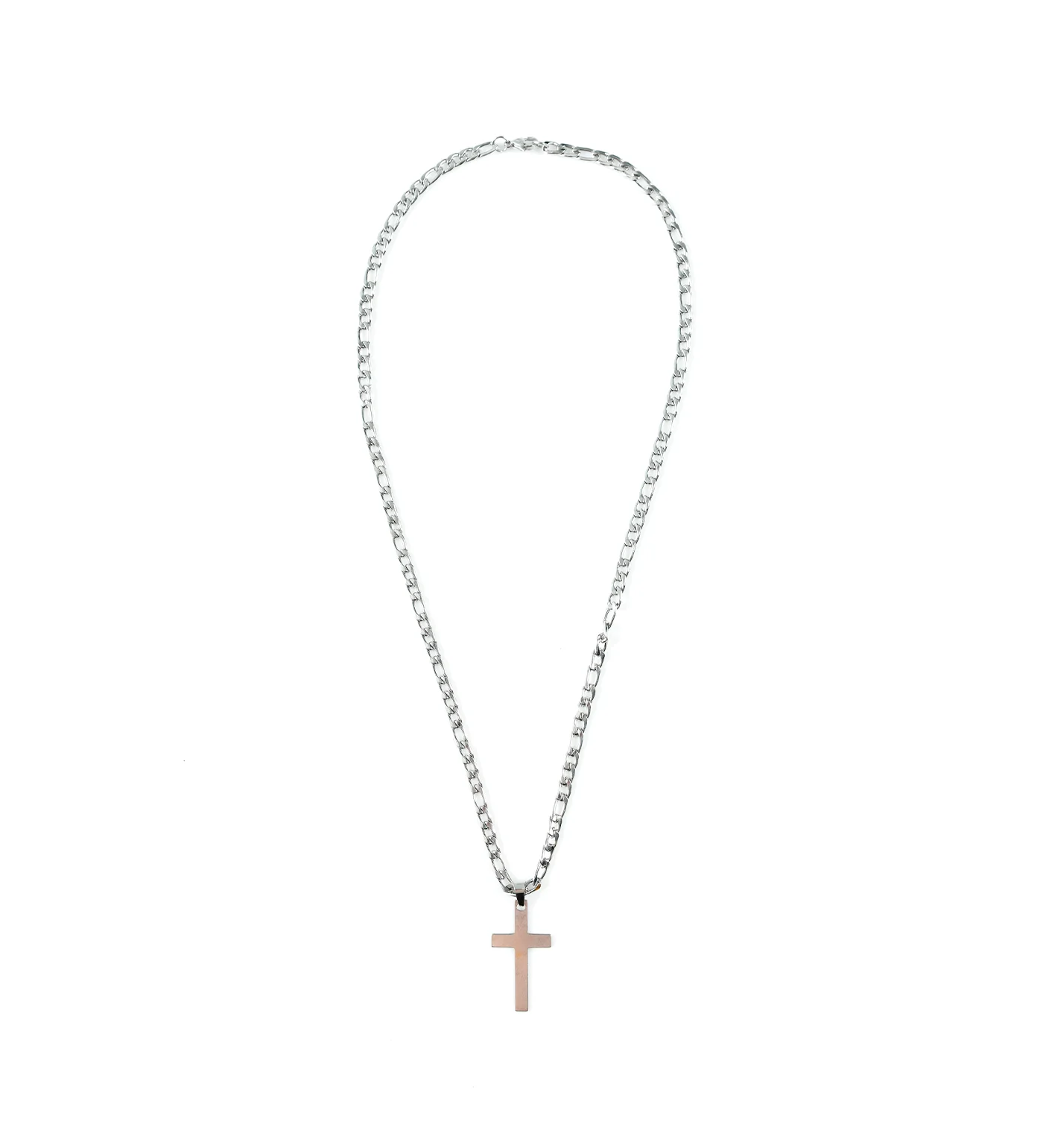 Flat Cross Stainless, Silver (1A) - Image 3