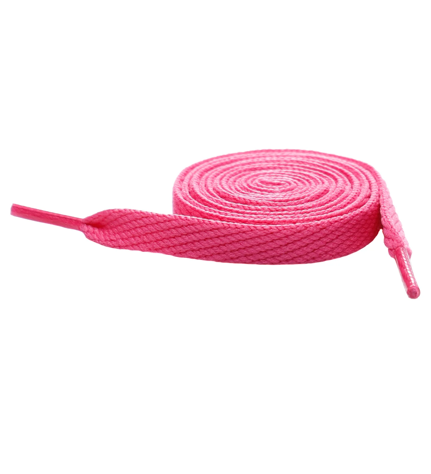 Flat Laces 48", Hot Pink