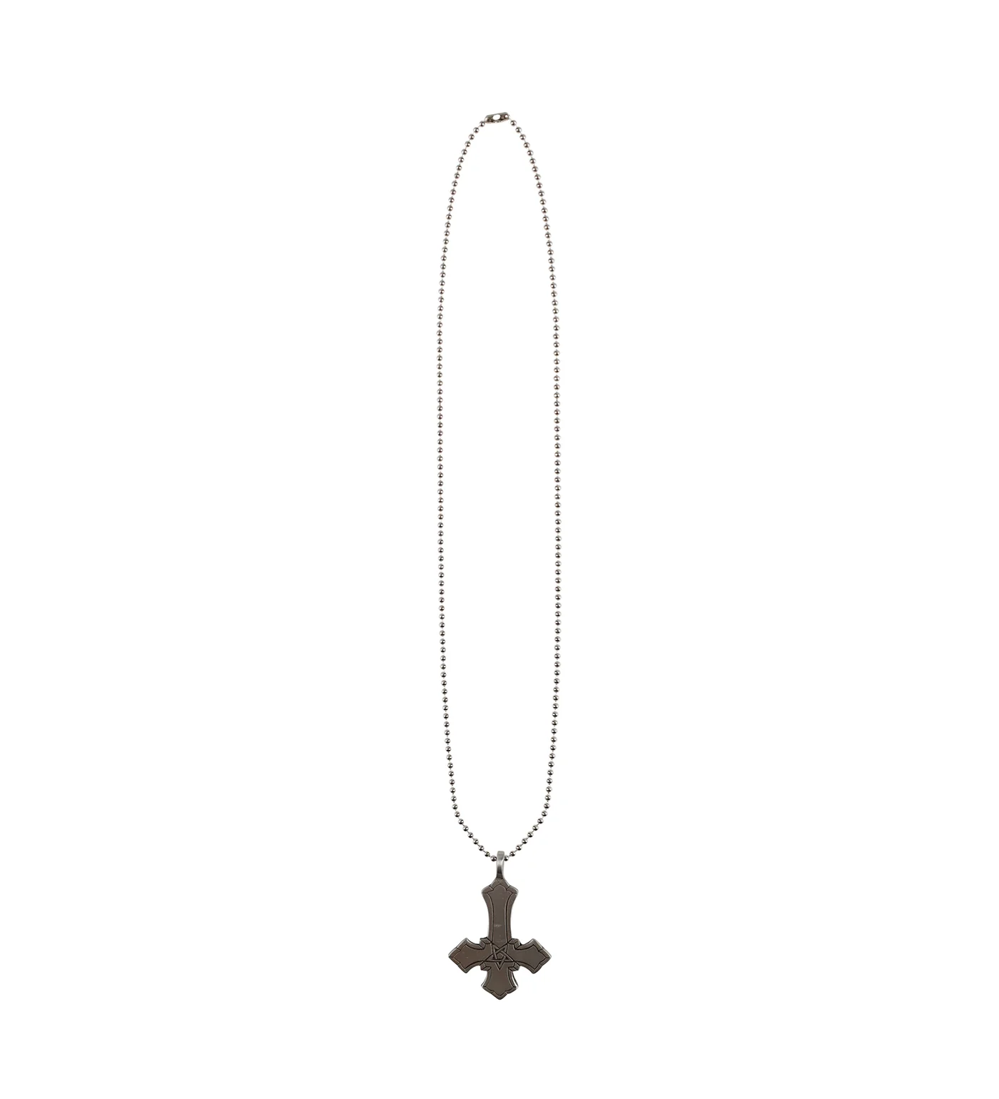 Fleury Cross With Star, Silver/Black (2B) - Image 3
