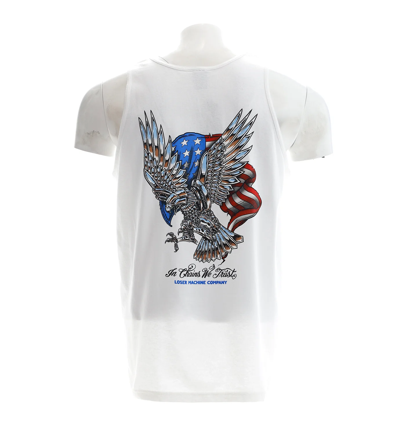 Freedom Flyer Tank, White - Image 2