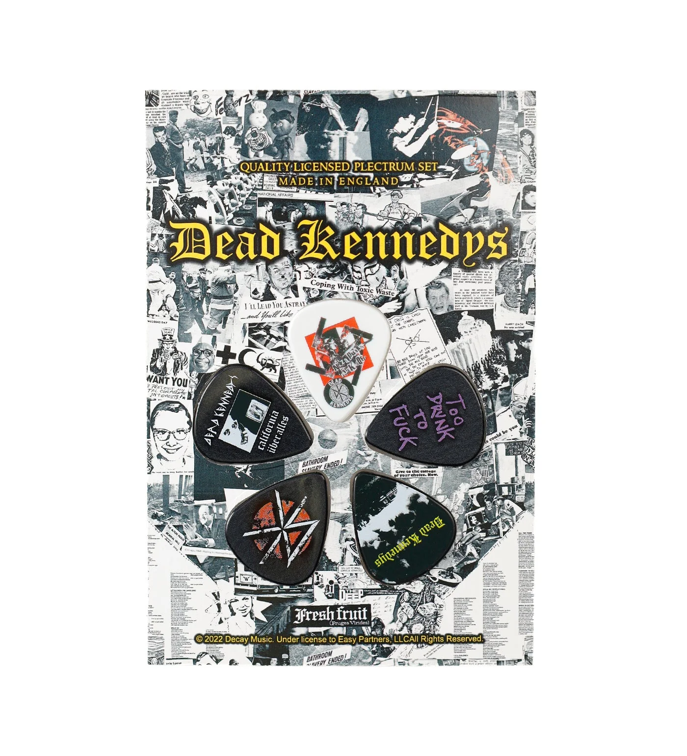 Fresh Fruit Guitar Pick Set