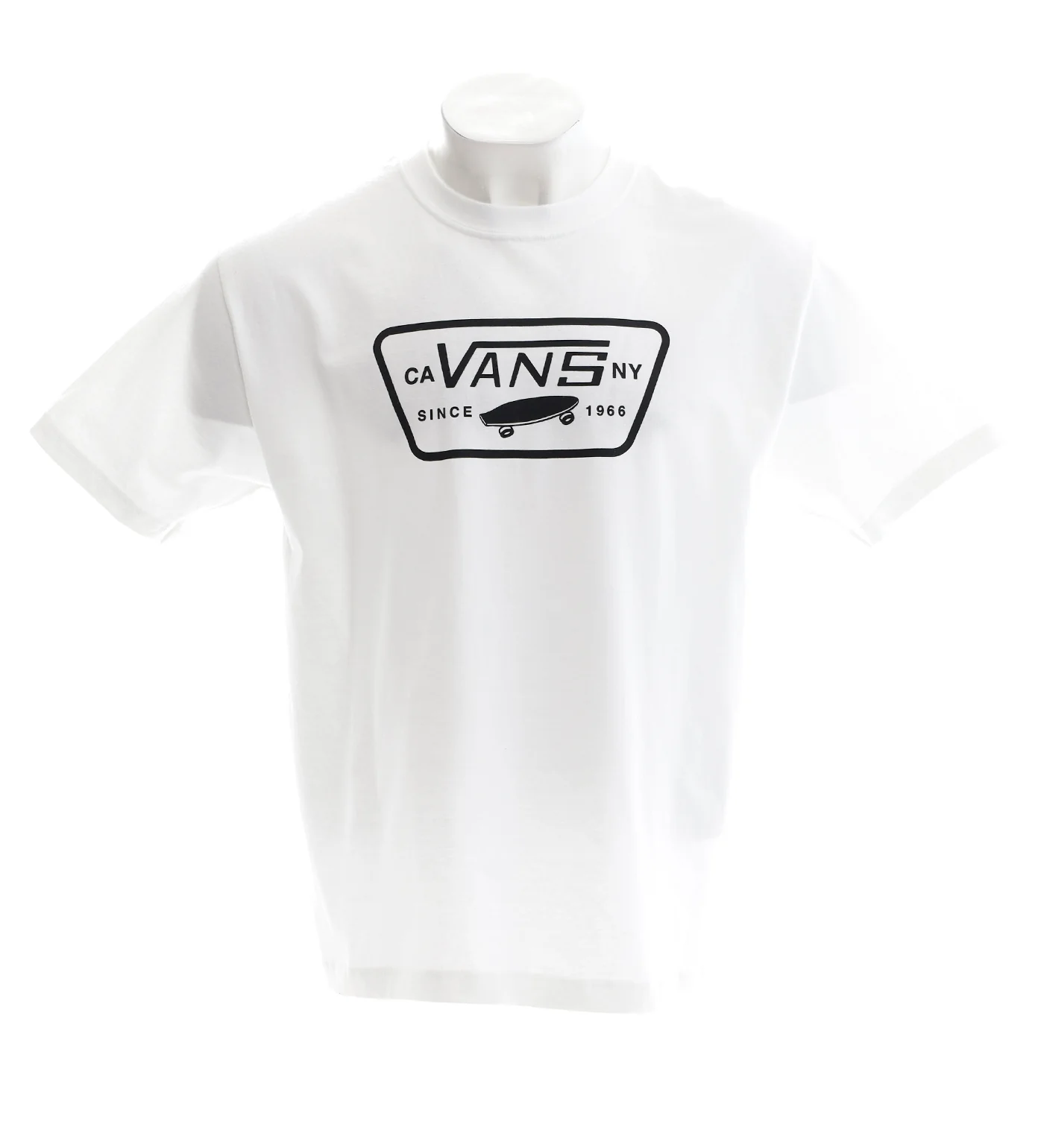 Full Patch Front, White/Black