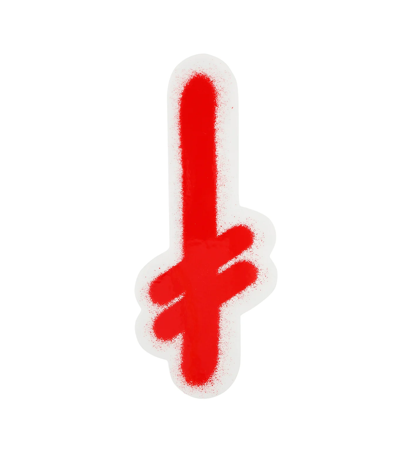 Gang Logo, Red/White