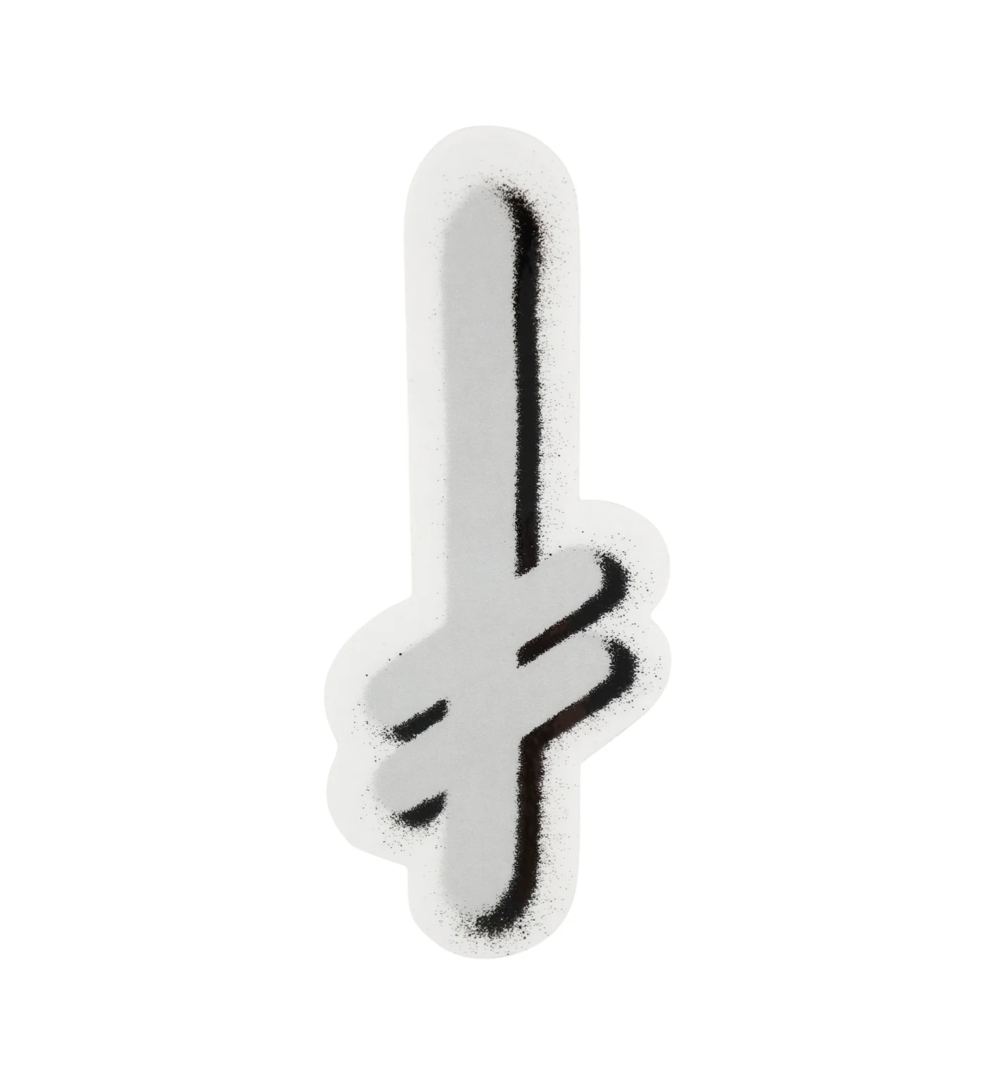 Gang Logo , Silver/Black